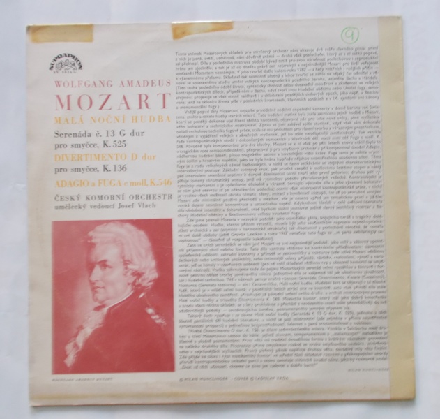 LP MOZART - SKLADBY PRO SMYČCE