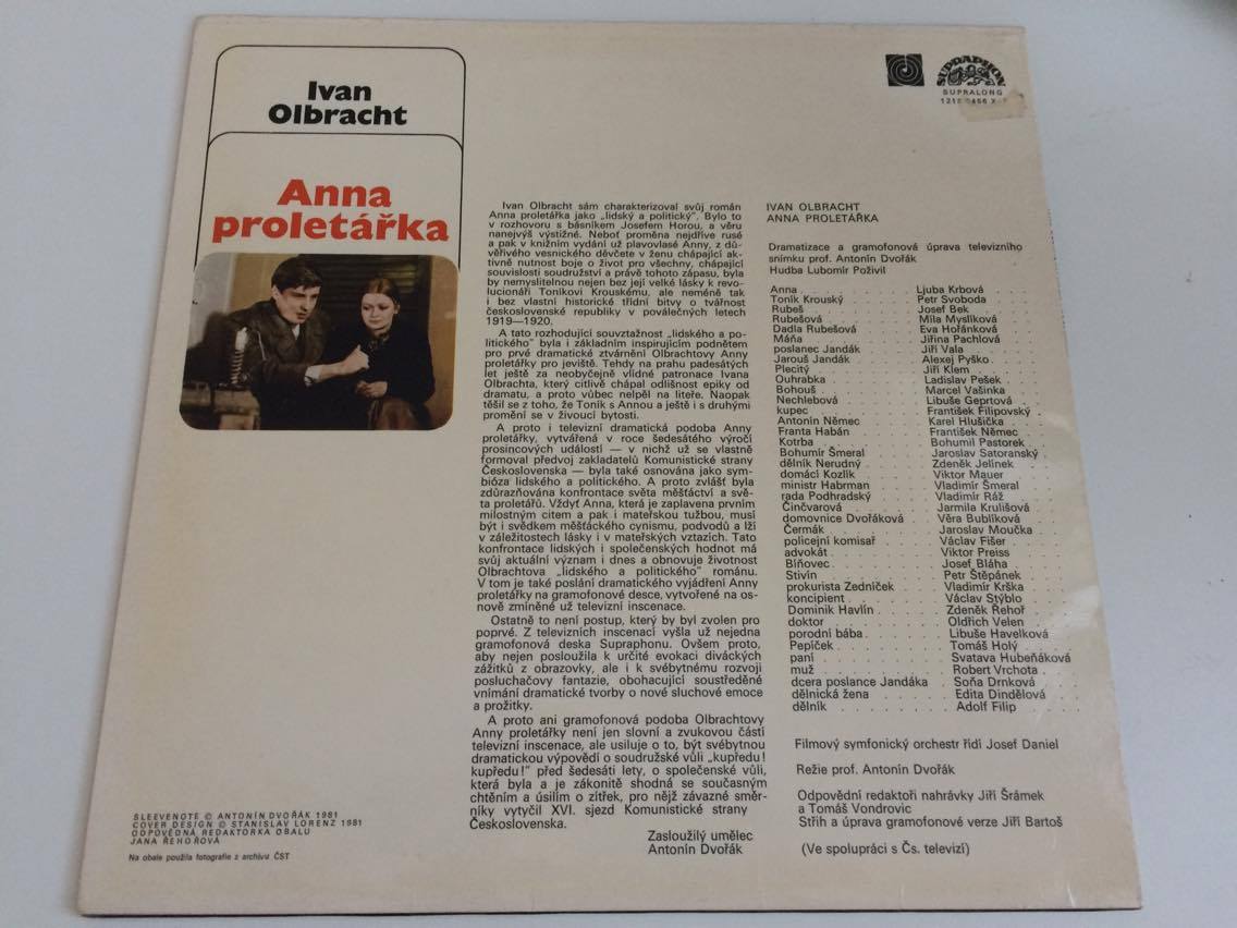 LP IVAN OLBRACHT : ANNA PROLETÁŘKA