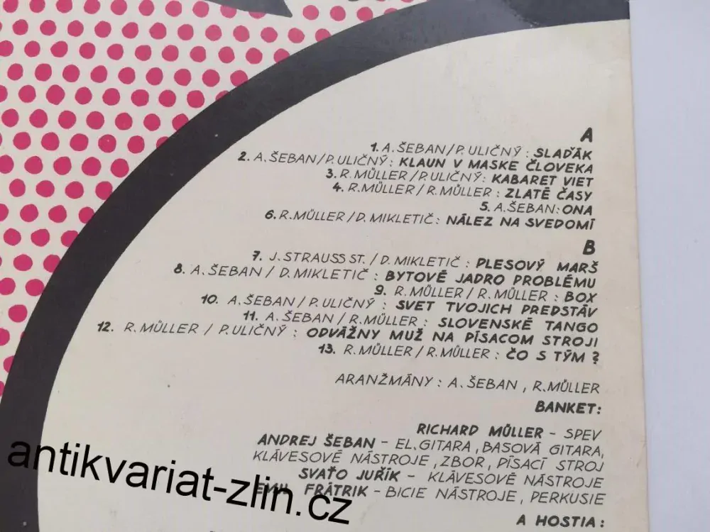 LP BANKET : RICHARD MÜLLER 