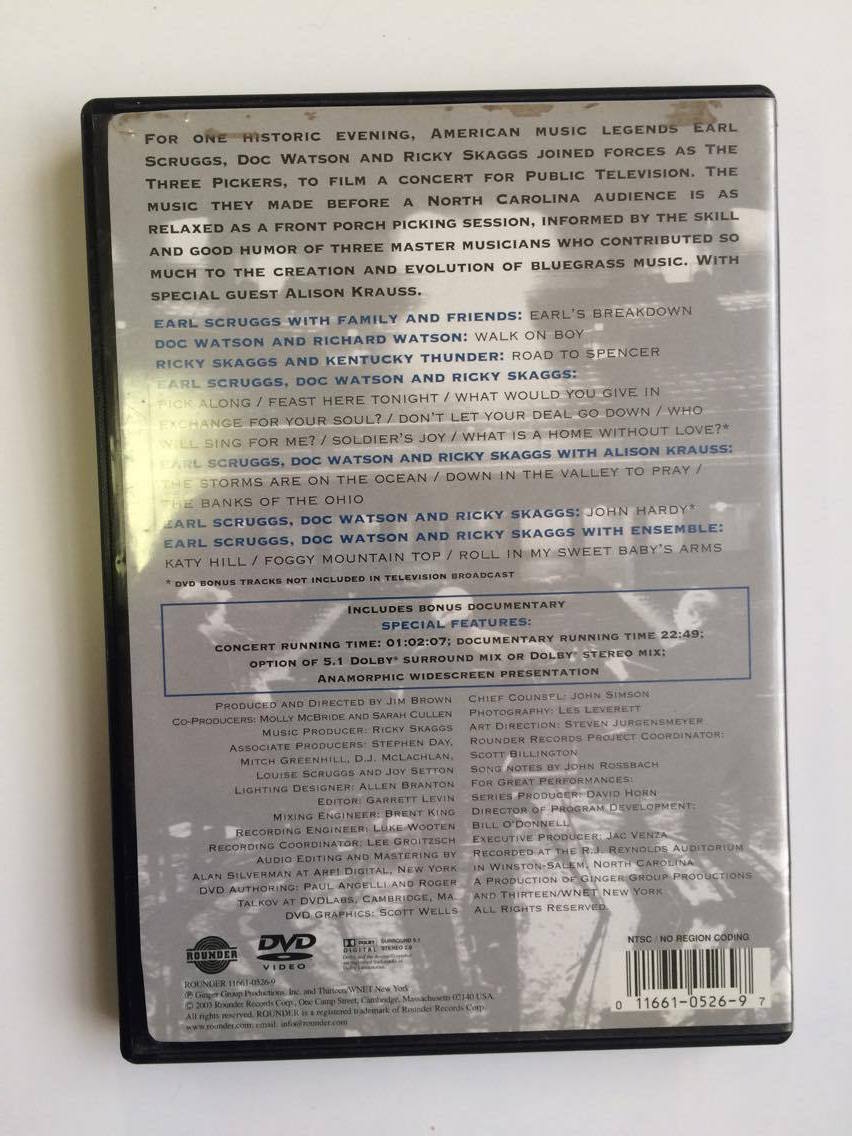 DVD THE THREE PICKERS