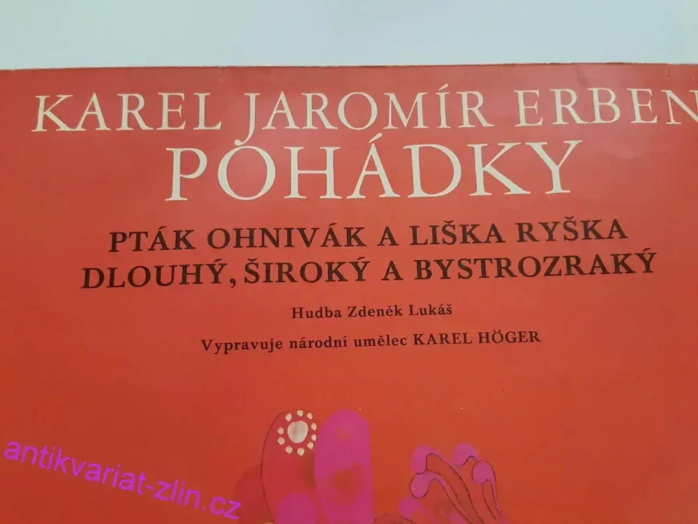 LP KAREL JAROMÍR ERBEN : POHÁDKY