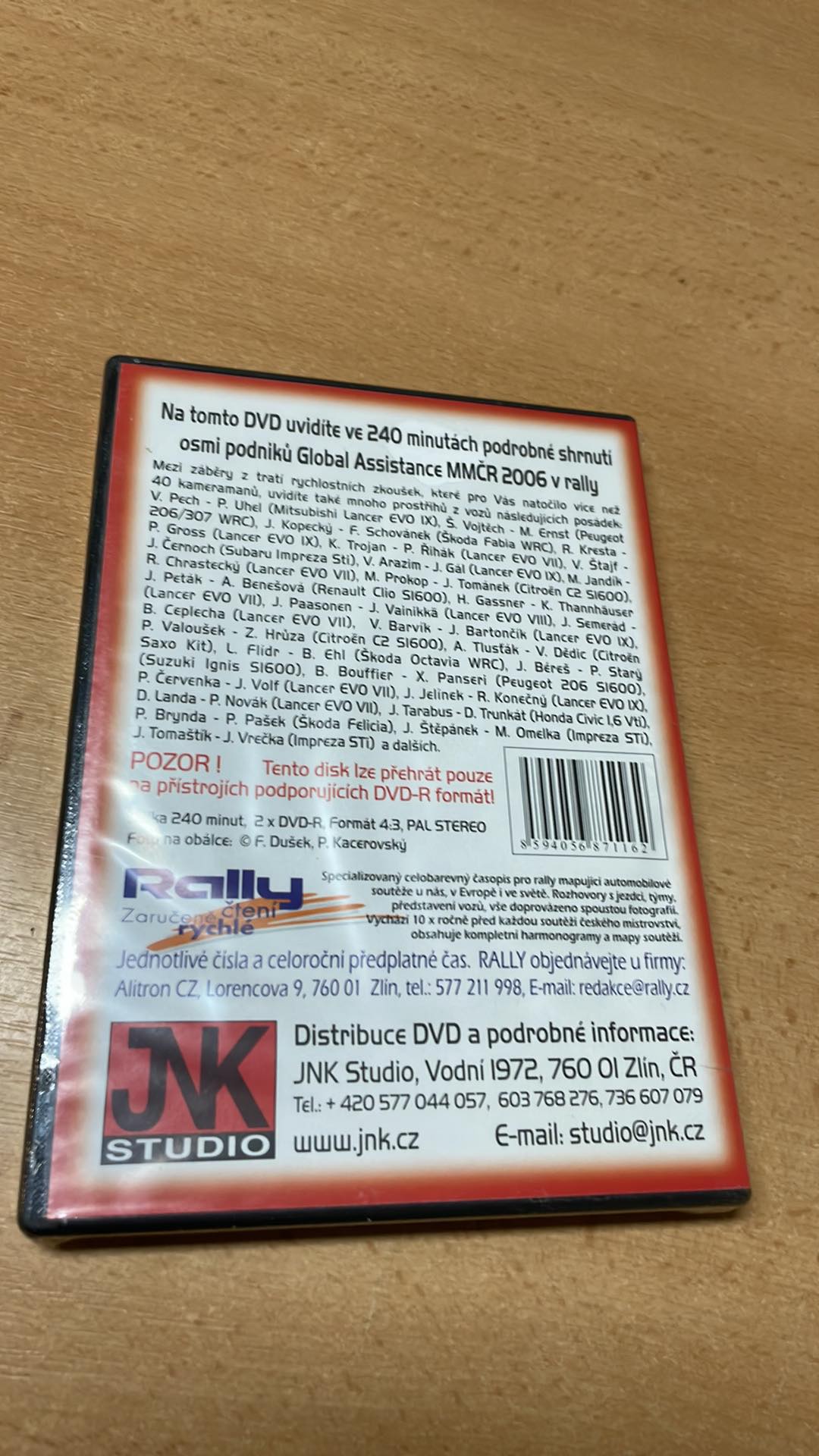 DVD NEJROZSÁHLEJŠÍ SHRNUTÍ SEZÓNY 2006
