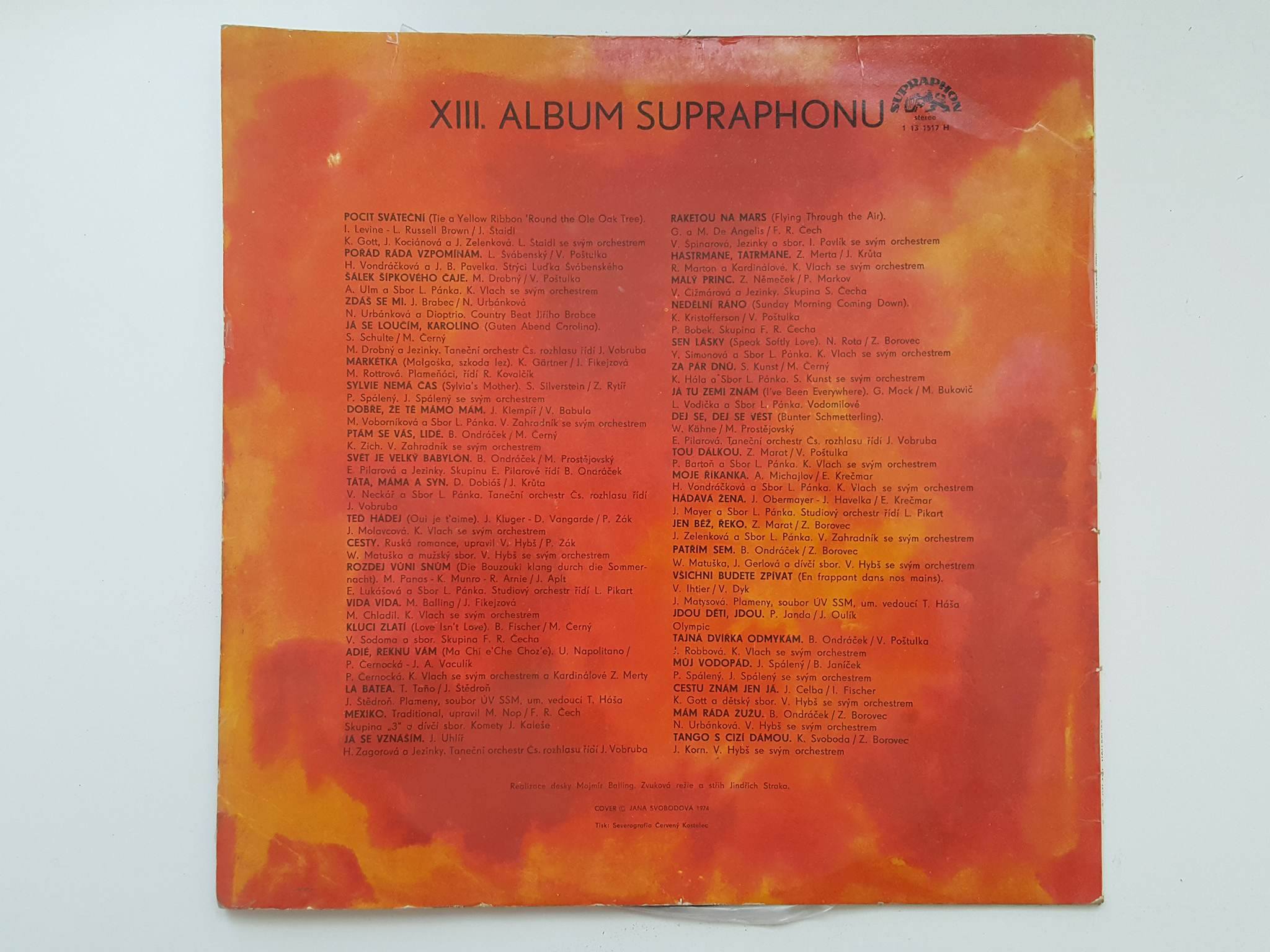 LP 13. ALBUM SUPRAPHONU