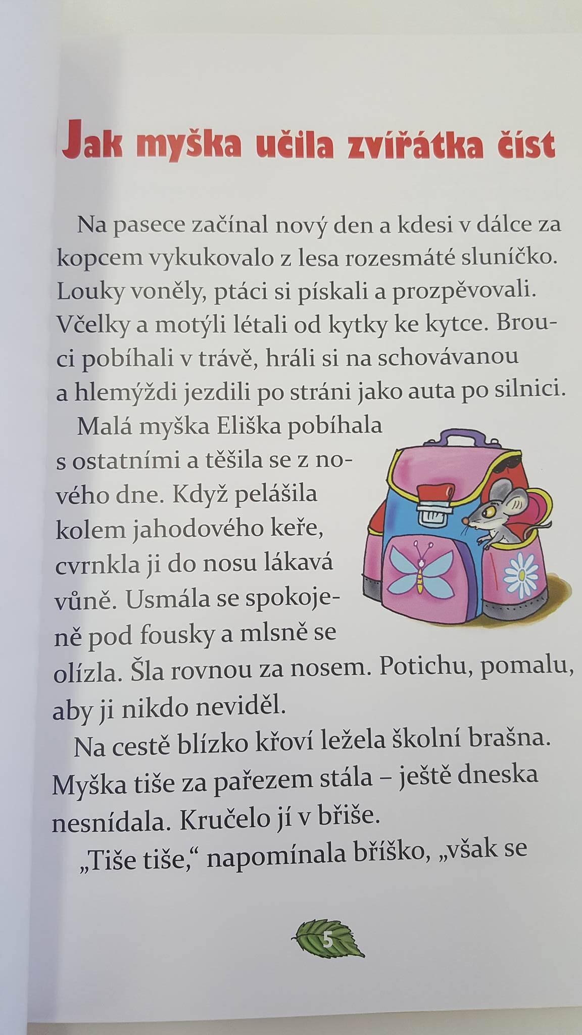 J. BALÍK - JAK MYŠKA UČILA ZVÍŘÁTKA ČÍST