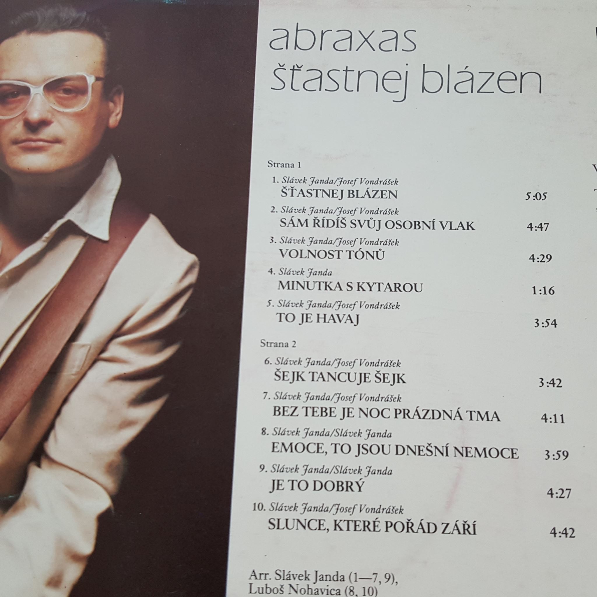 LP ABRAXAS ŠŤASTNEJ BLÁZEN
