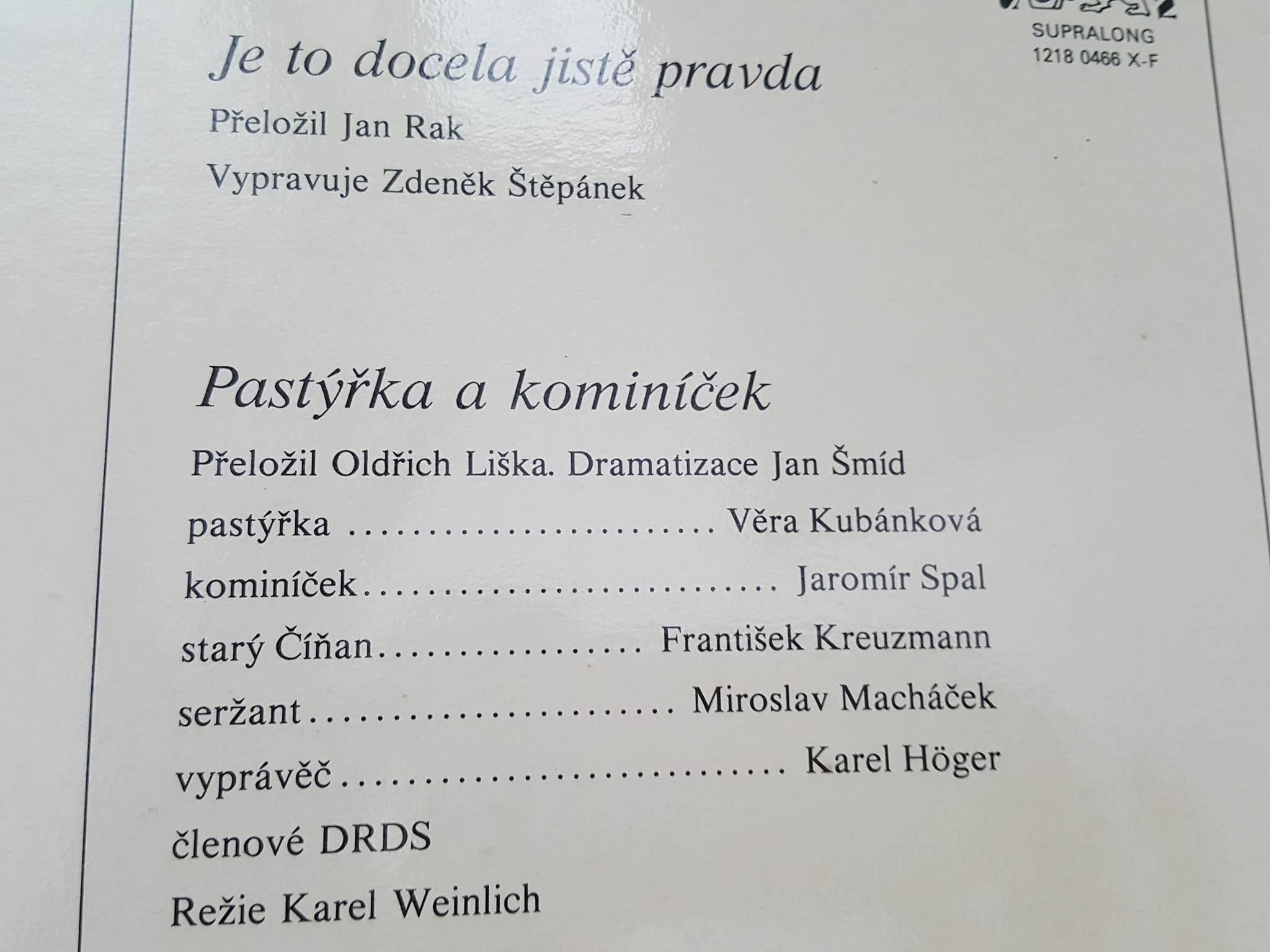 LP ANDERSENOVY POHÁDKY