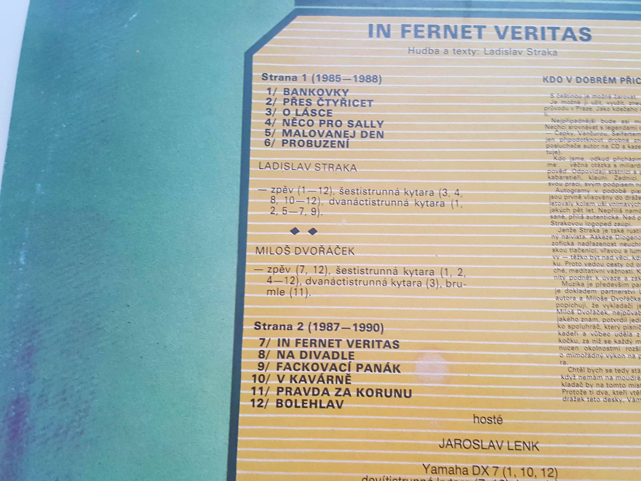 LP LADISLAV STRAKA a MILOŠ DVOŘÁČEK