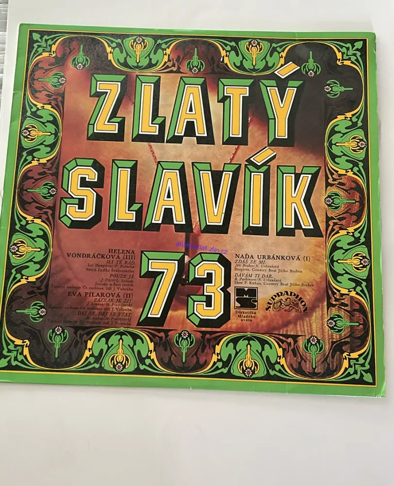 LP ZLATÝ SLAVÍK 1973