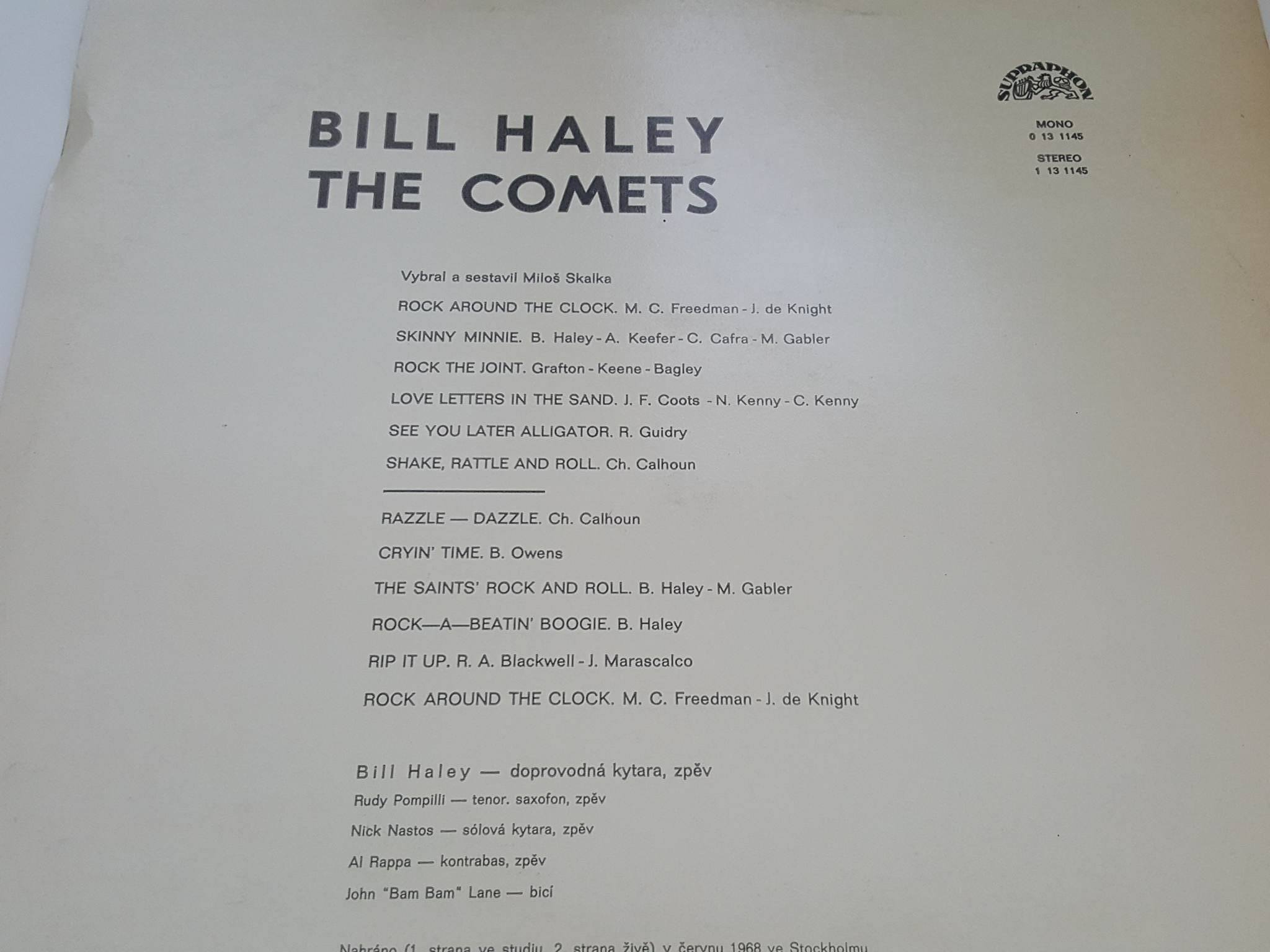 LP BILL HALEY - THE COMETS