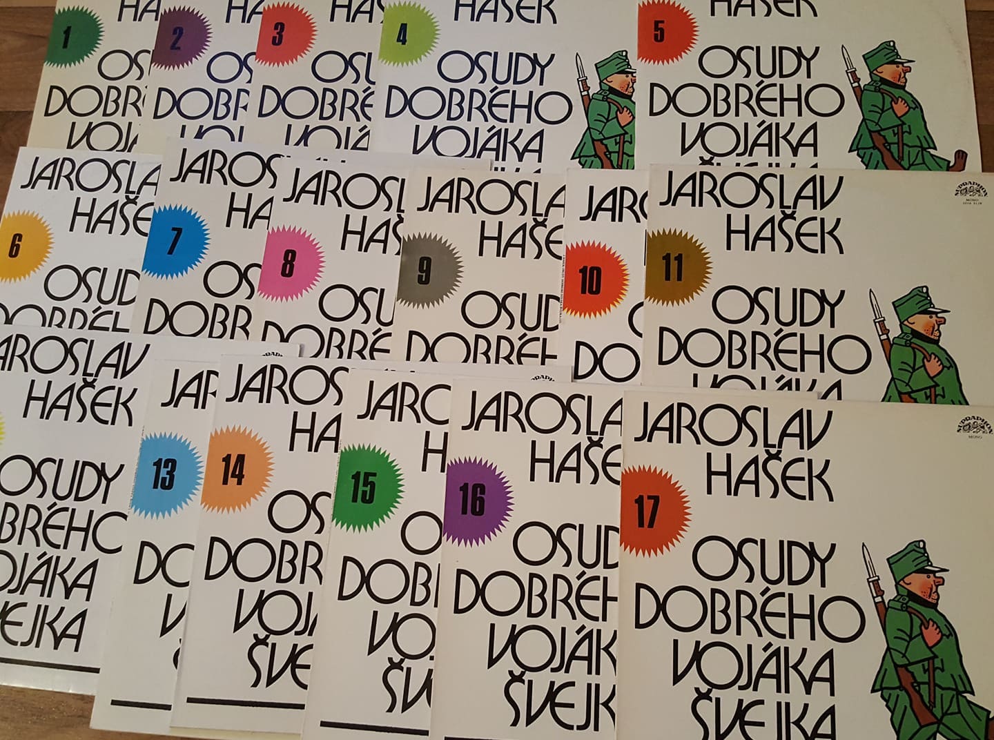 17 LP JAROSLAV HAŠEK - OSUDY DOBRÉHO VOJÁKA ŠVEJKA