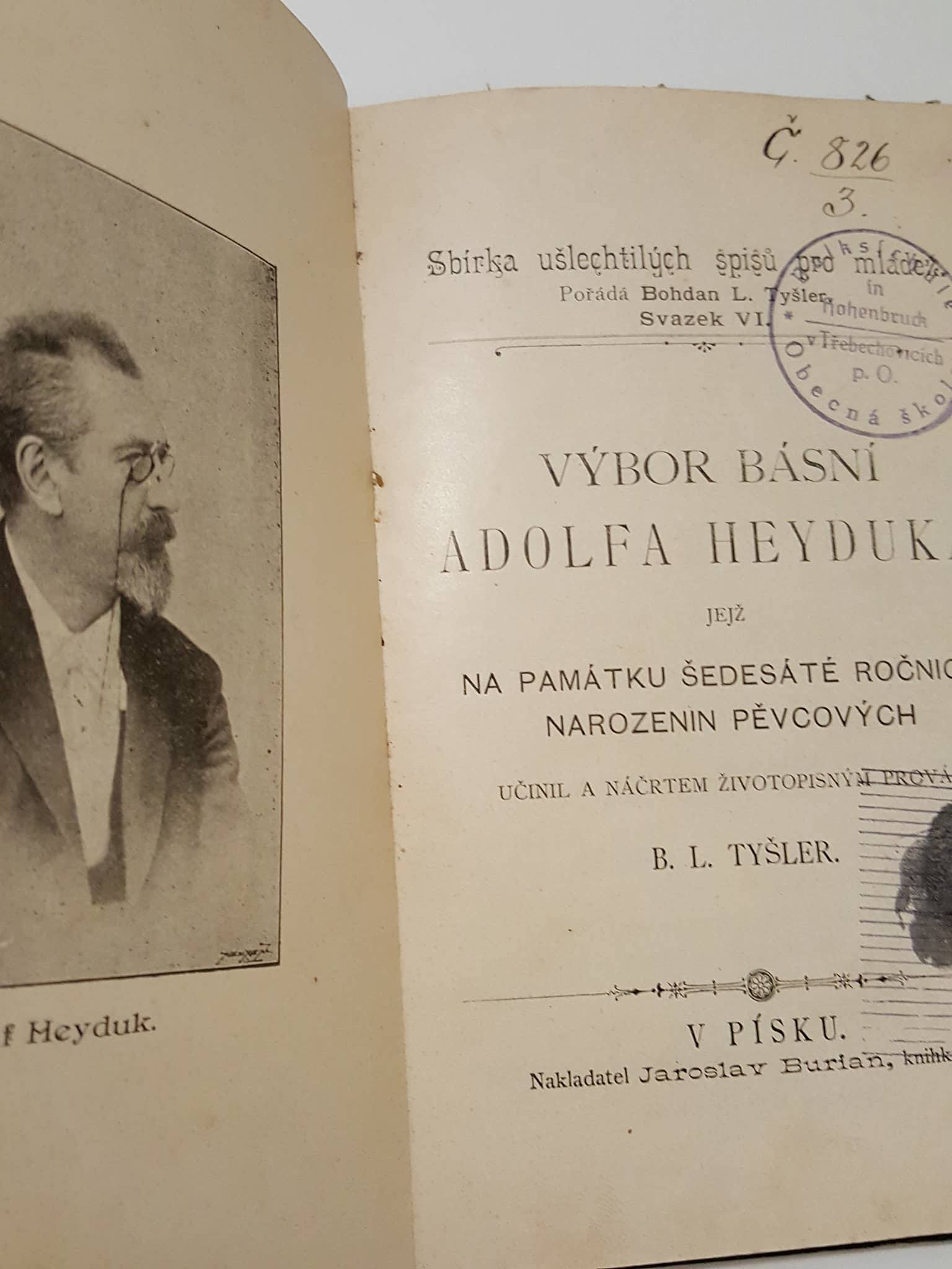 Výbor básní Adolfa Heyduka