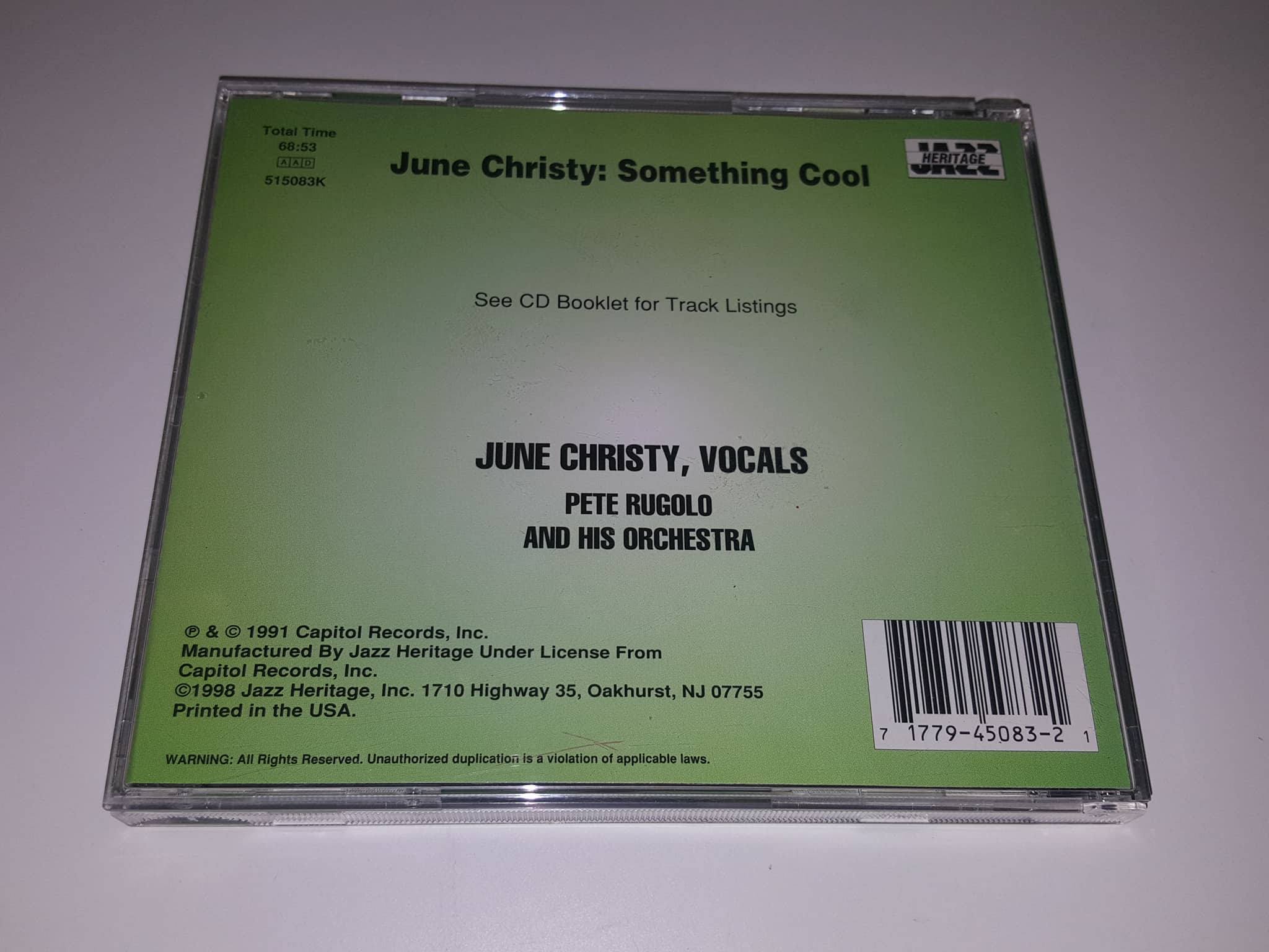 CD JUNE CHRISTY - SOMETHING COOL