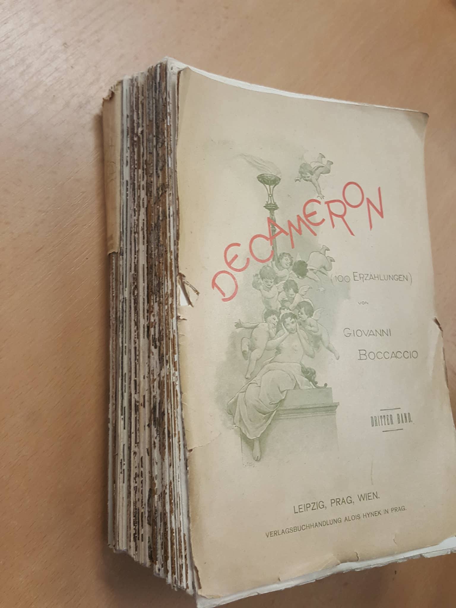 DECAMERON 100 ERZÄHLUNGEN VON GIOVANNI BOCCACCIO