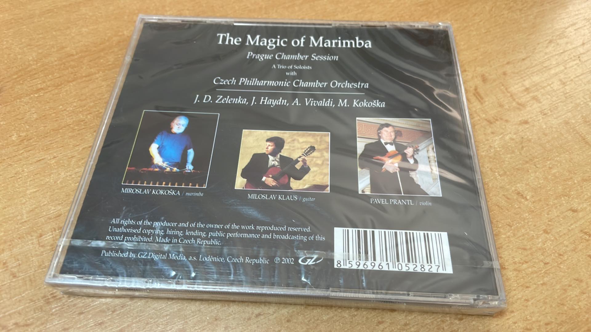CD THE MAGIC OF MARIMBA