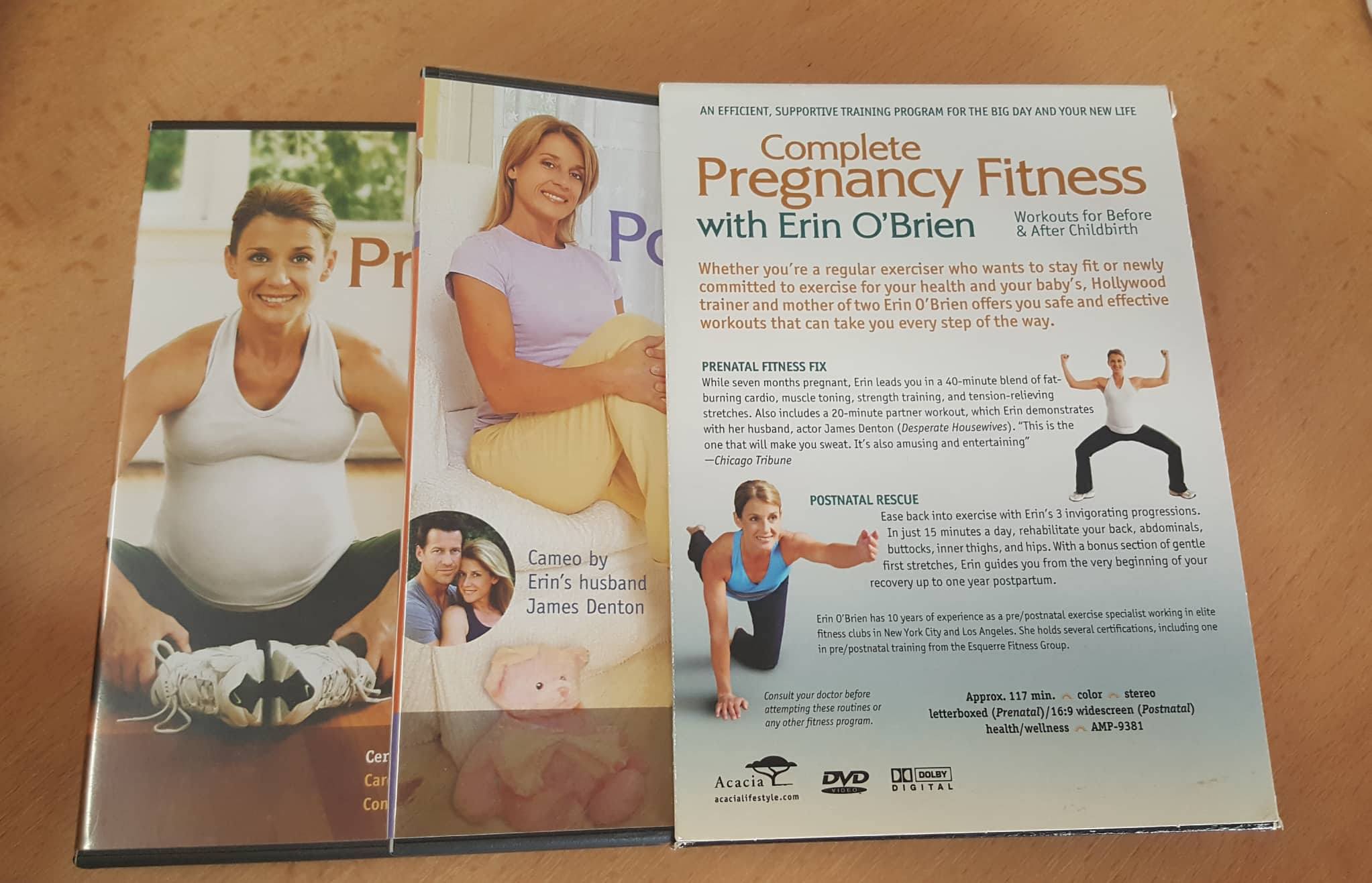 2 DVD COMPLETE PREGNANCY FITNESS
