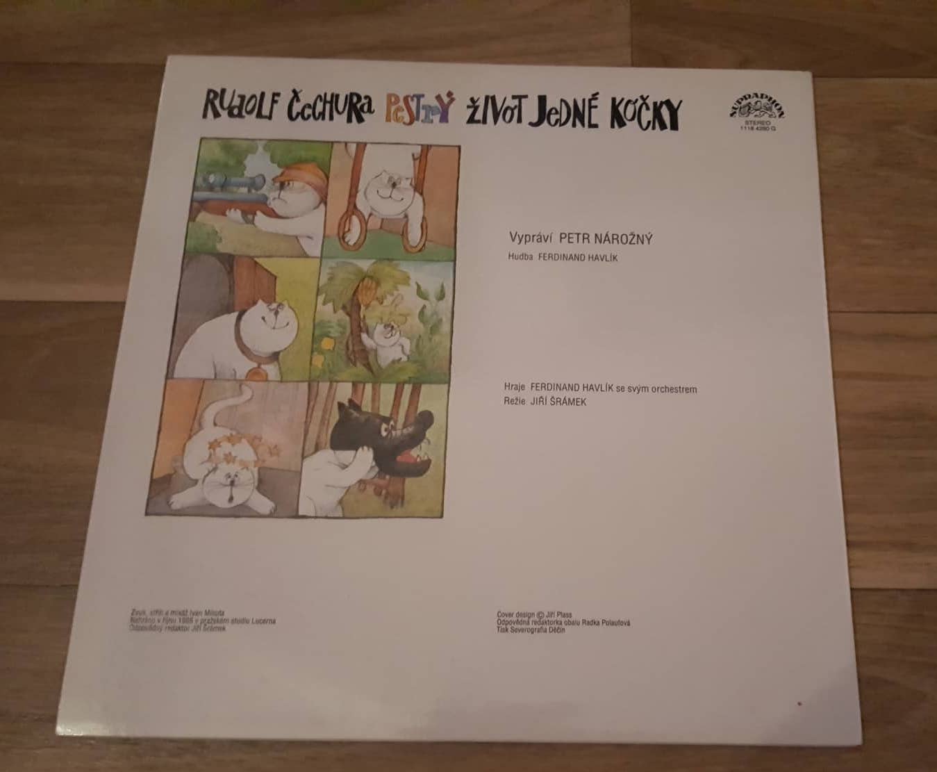 LP RUDOLF ČECHURA - PESTRÝ ŽIVOT JEDNÉ KOČKY