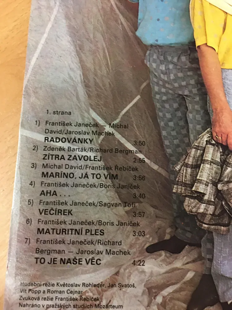 LP KROKY FRANTIŠKA JANEČKA - JE TO SENZACE