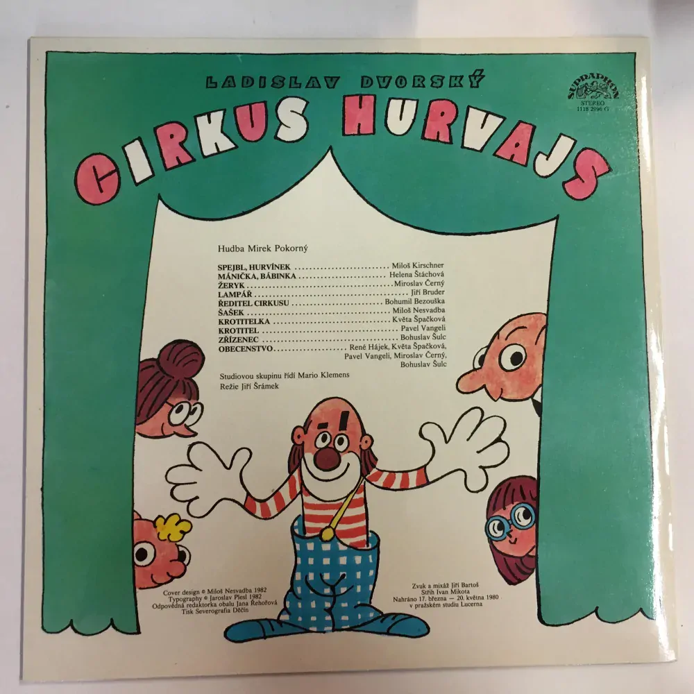 LP LADISLAV DVORSKÝ - CIRKUS HURVAJS