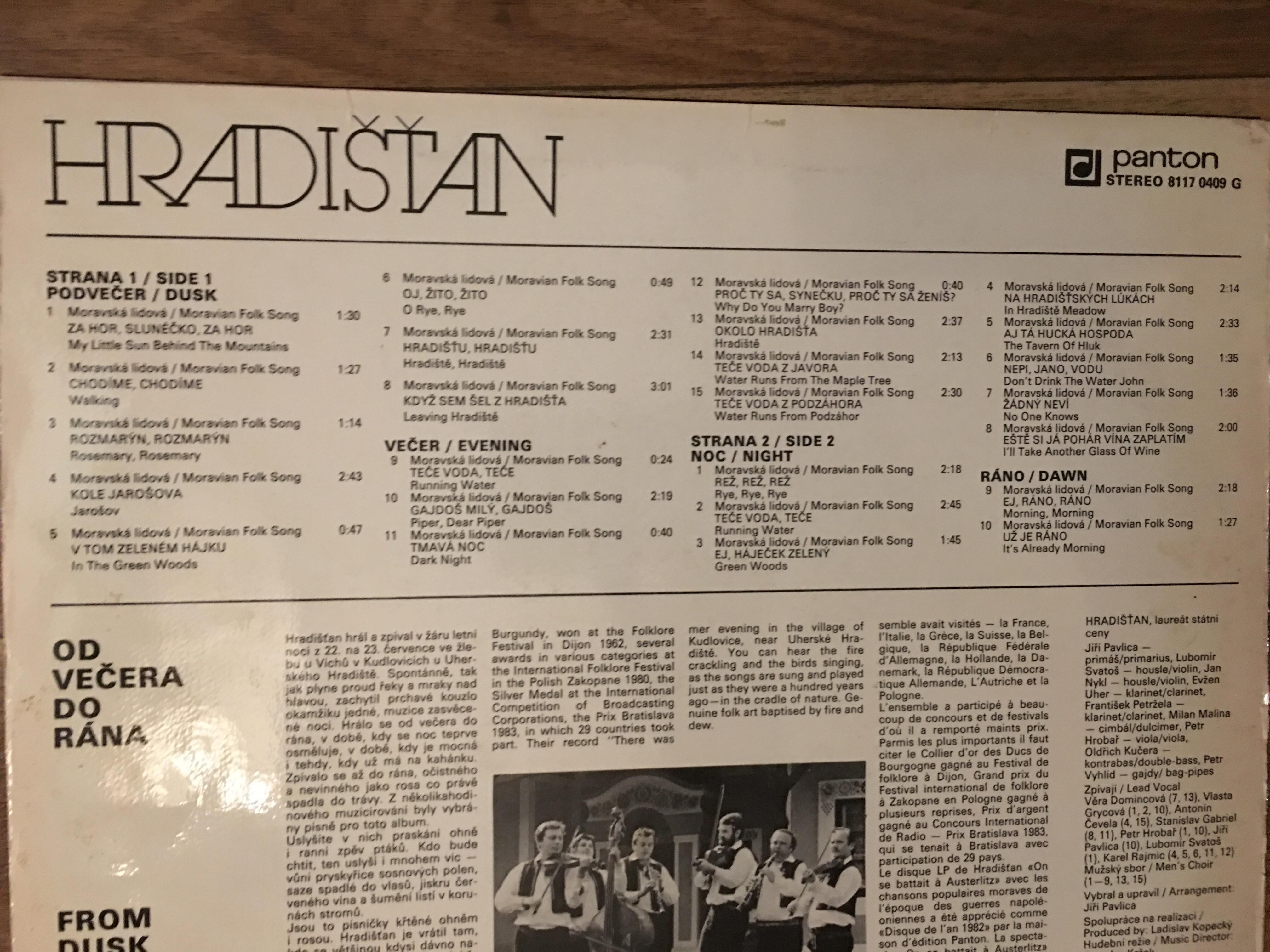 LP HRADIŠŤAN