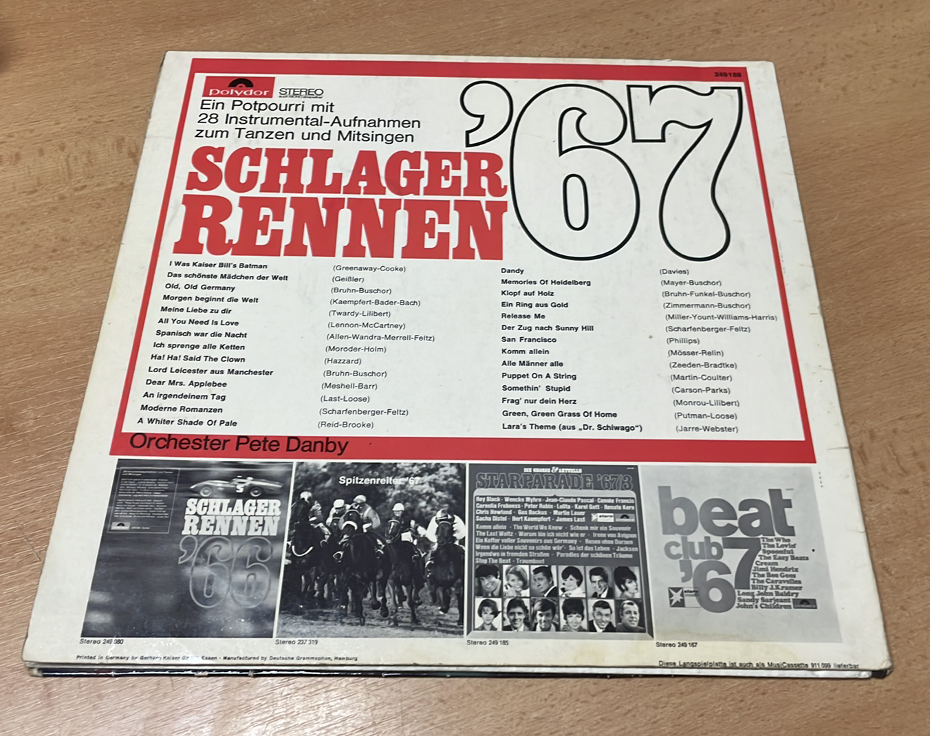 LP SCHLAGER RENNEN 67