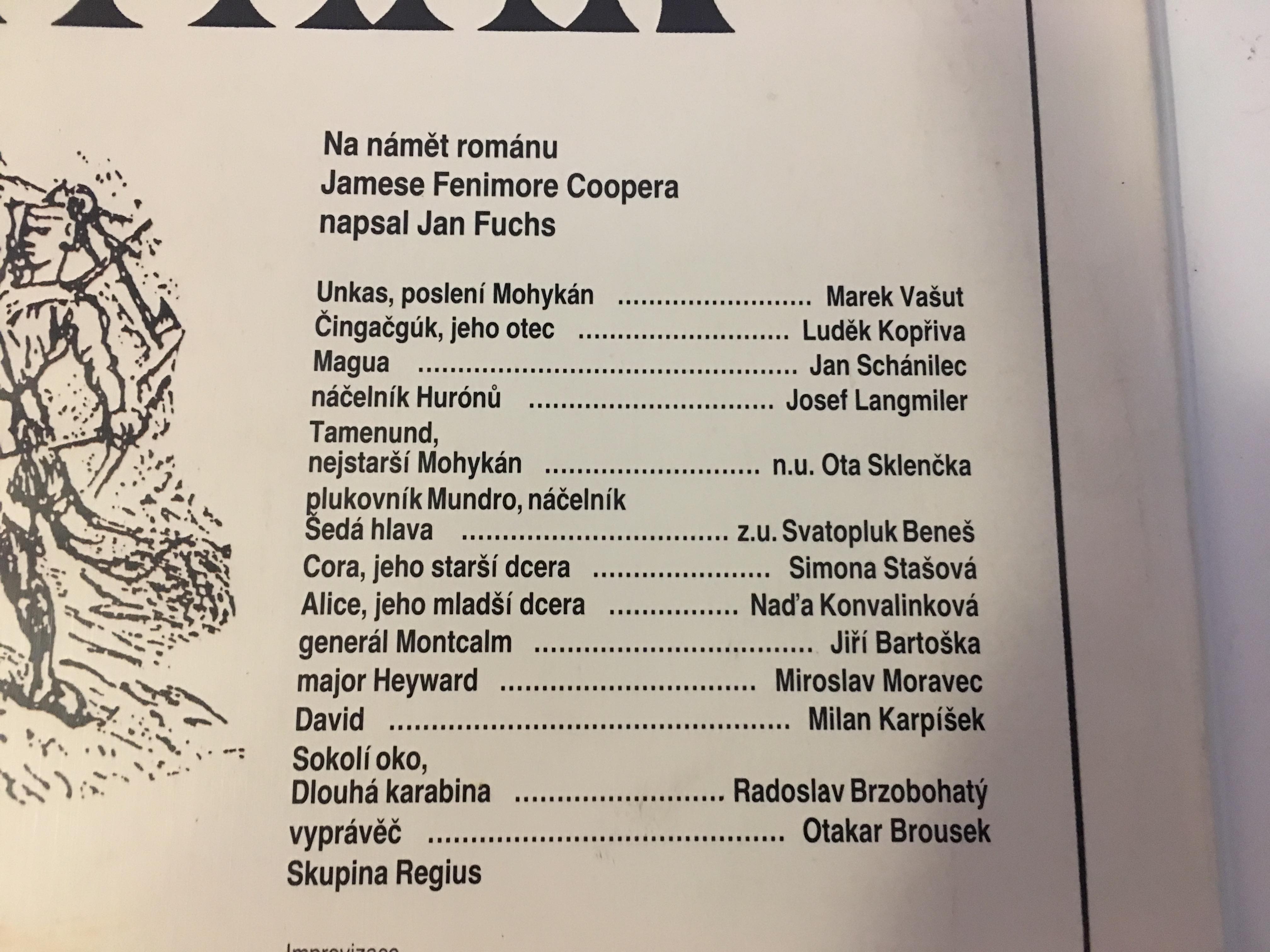 LP POSLEDNÍ MOHYKÁN
