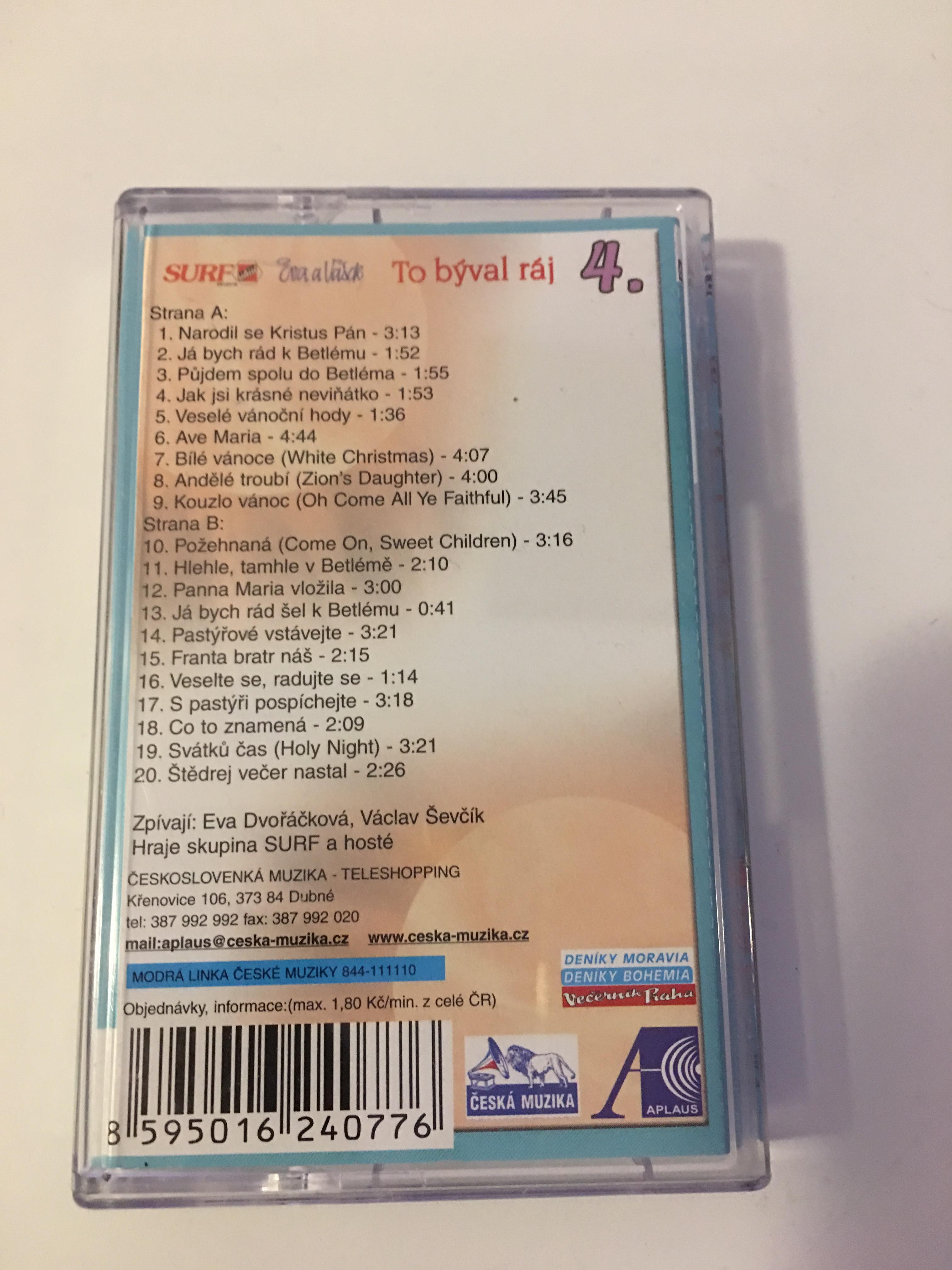 MC EVA A VAŠEK - TO BÝVAL RÁJ
