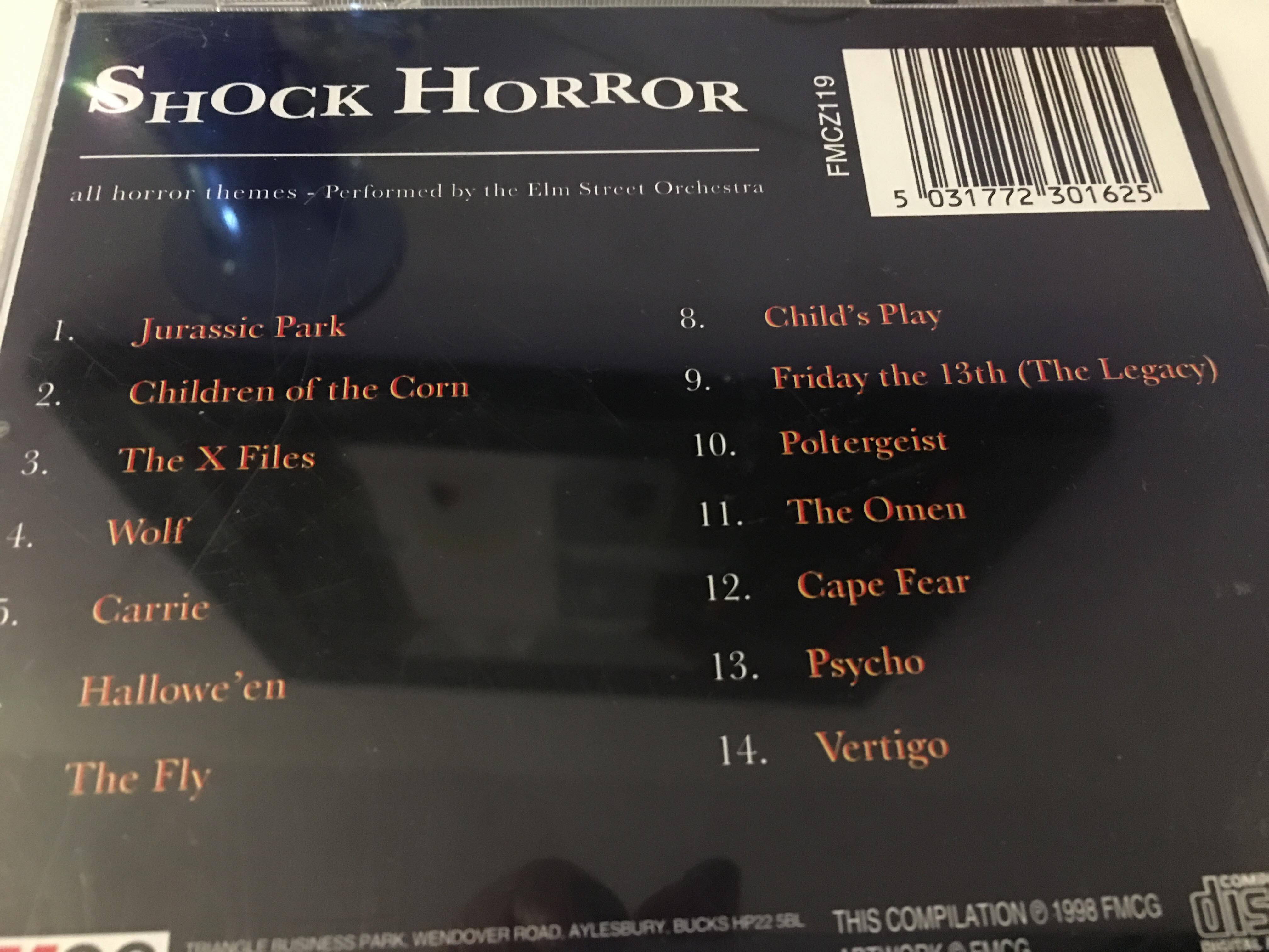 CD SHOCK HORROR