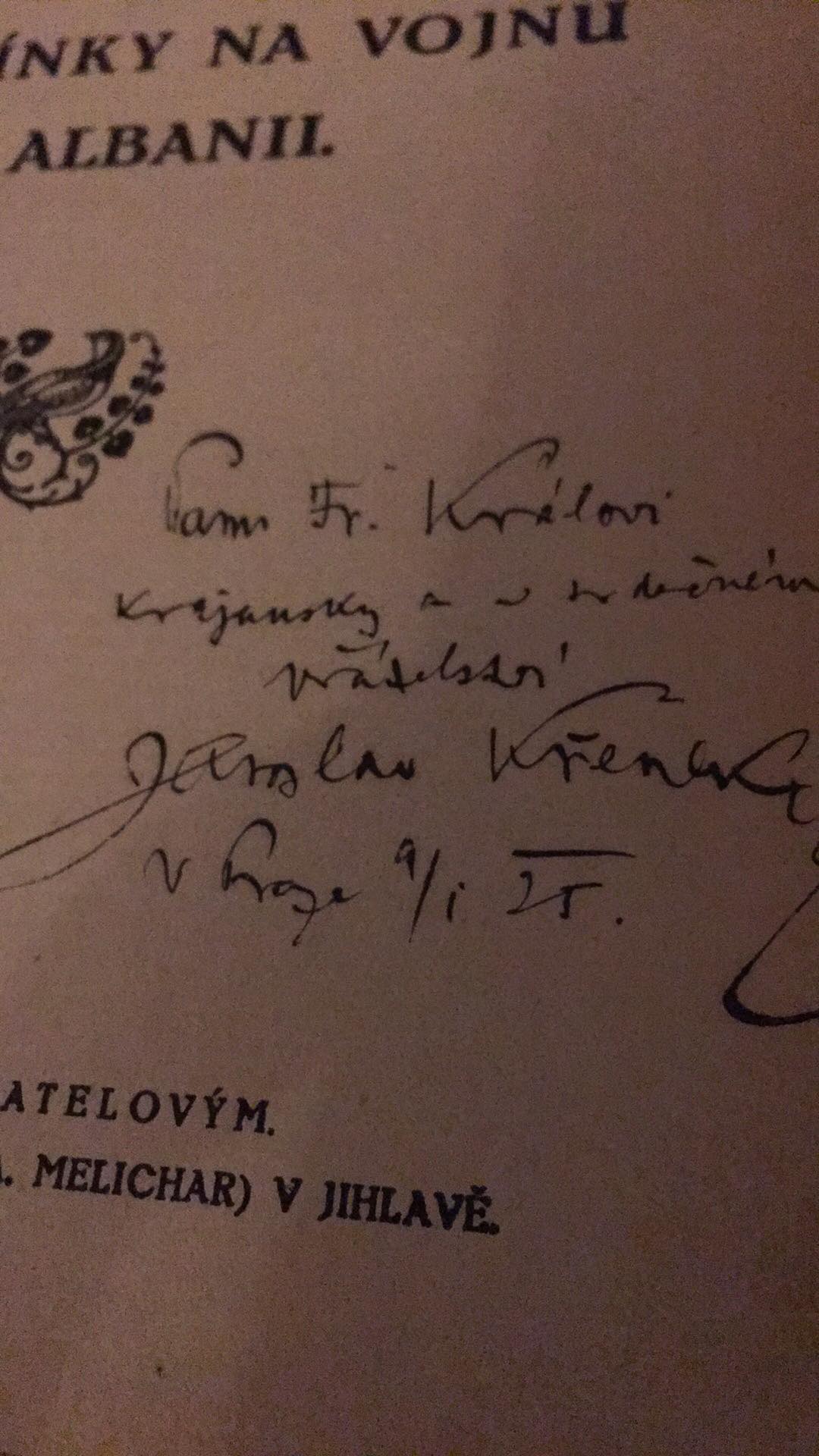 JAROSLAV KŘENEK - VZPOMÍNKY NA VOJNU V ALBANII