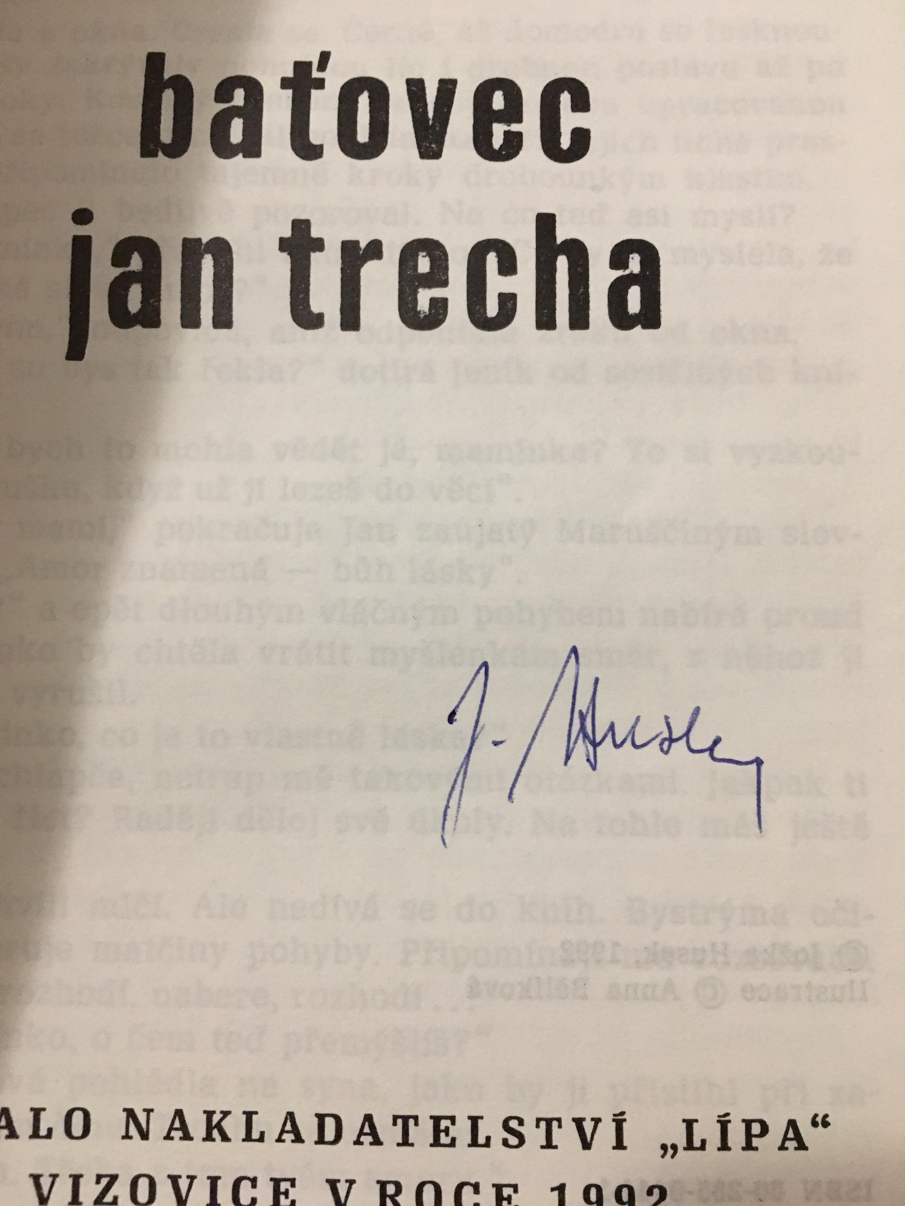 JOŽKA HUSEK - BAŤOVEC JAN TRECHA