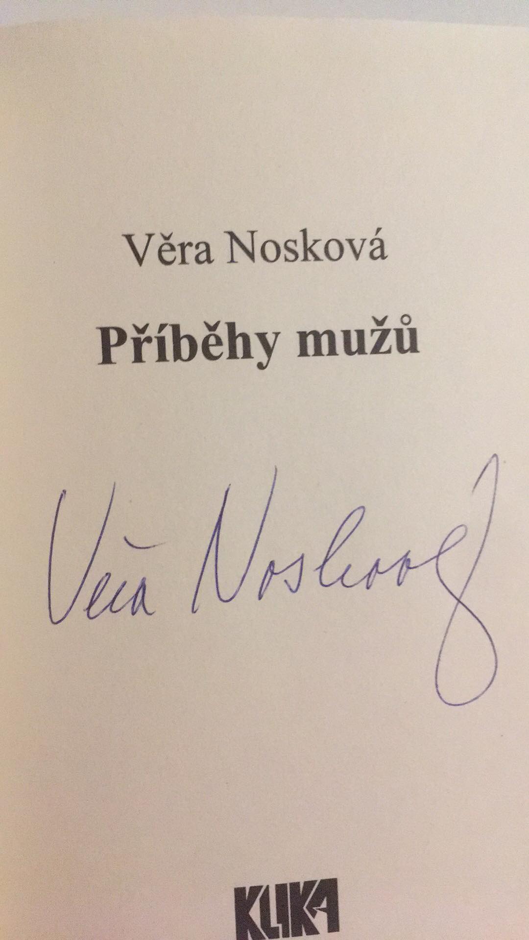 Věra Nosková - Příběhy mužů