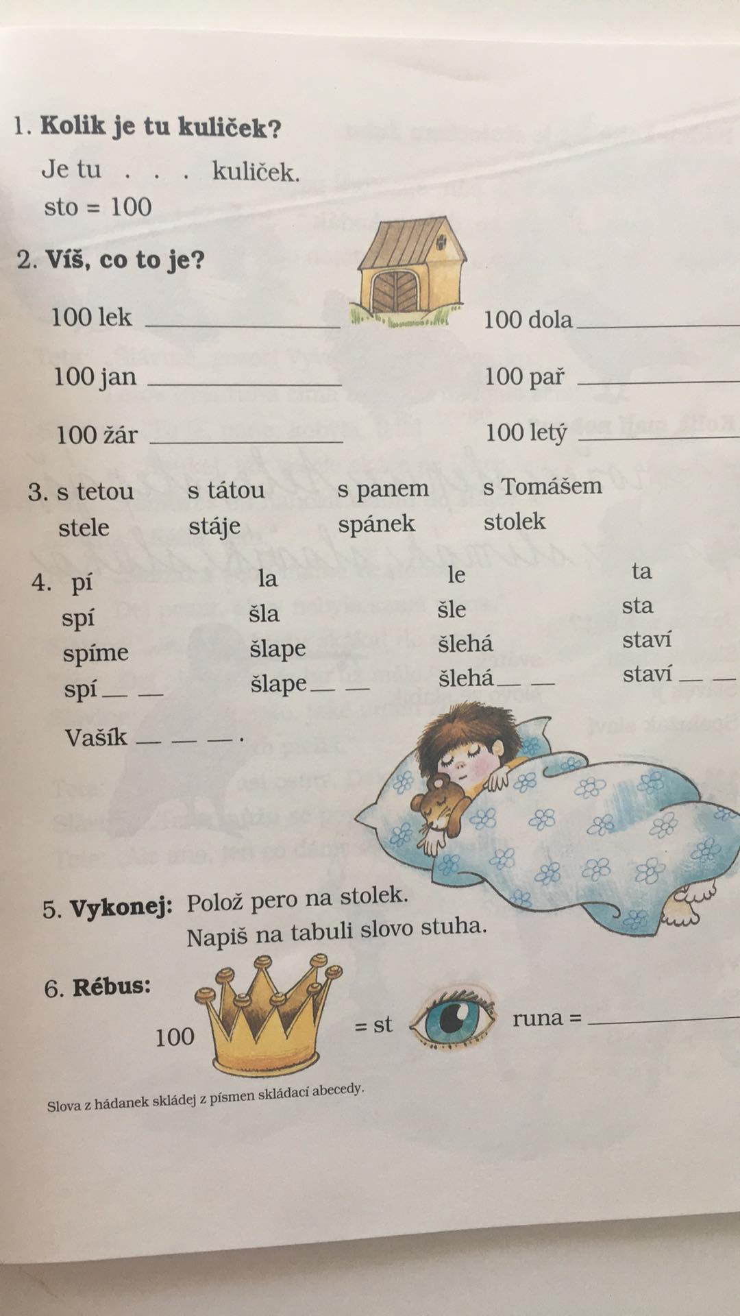 Pojďme si číst - Třetí díl slabikáře