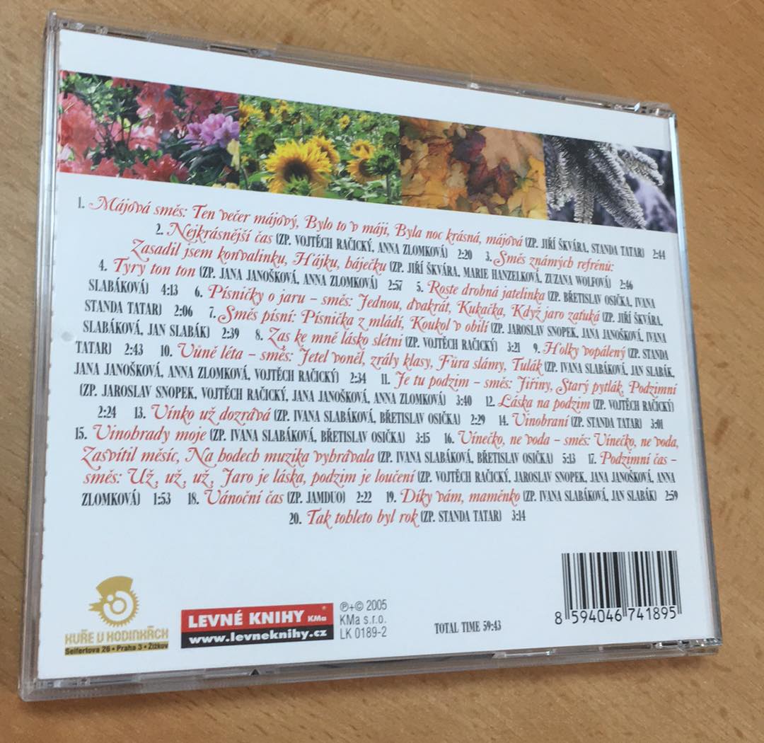 CD Písničky na celý rok