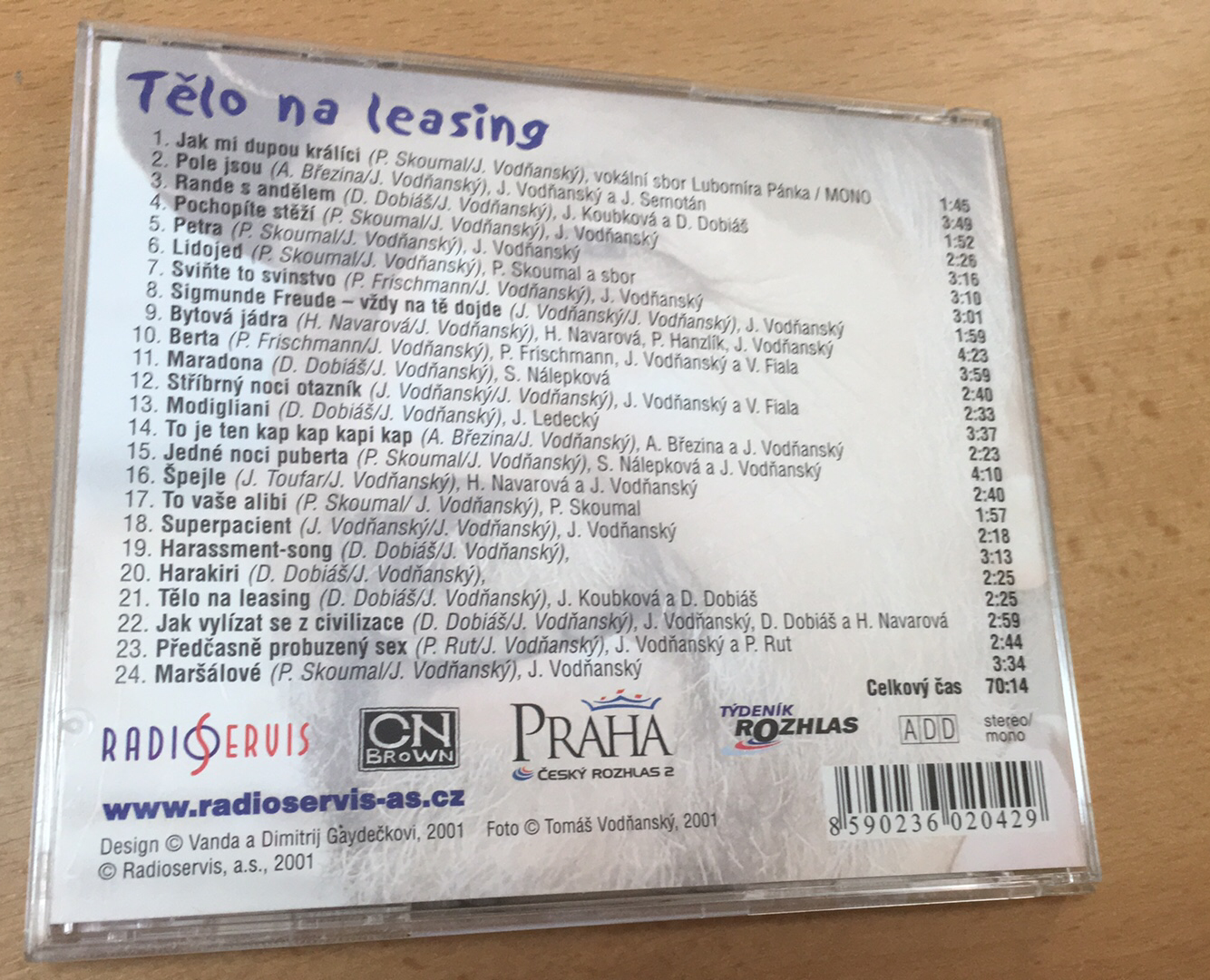 CD Jan Vodňanský - Tělo na leasing