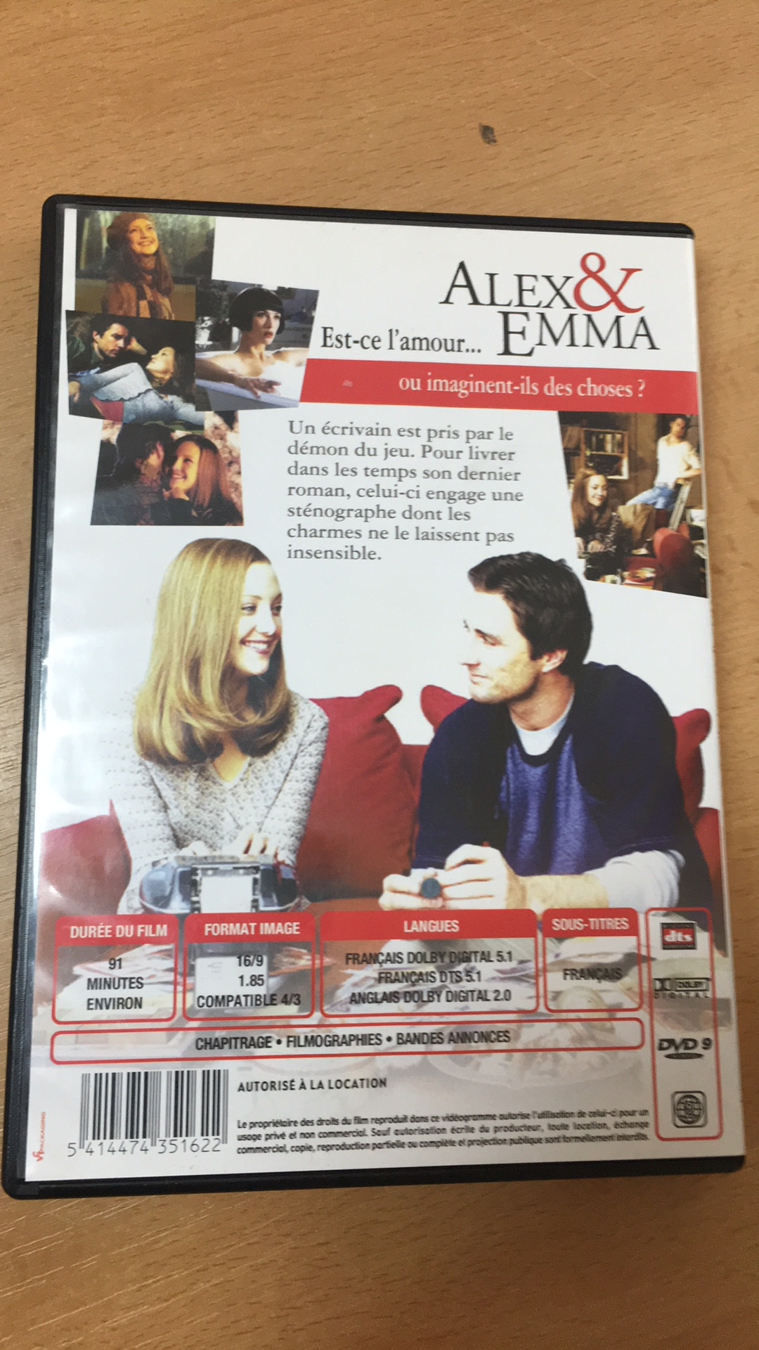 DVD Alex & Emma
