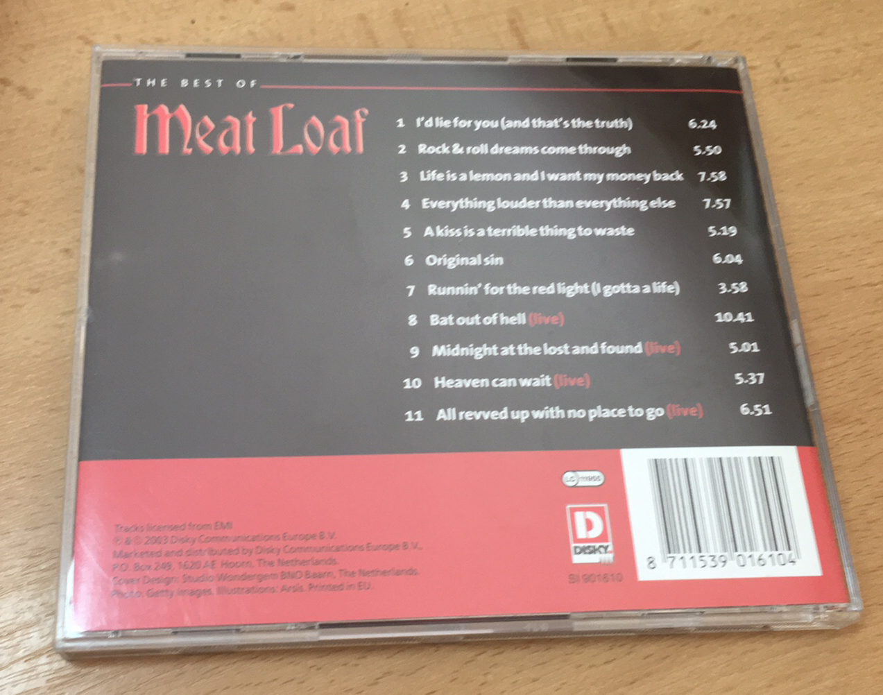 CD Meat Loaf - THE BEST OF
