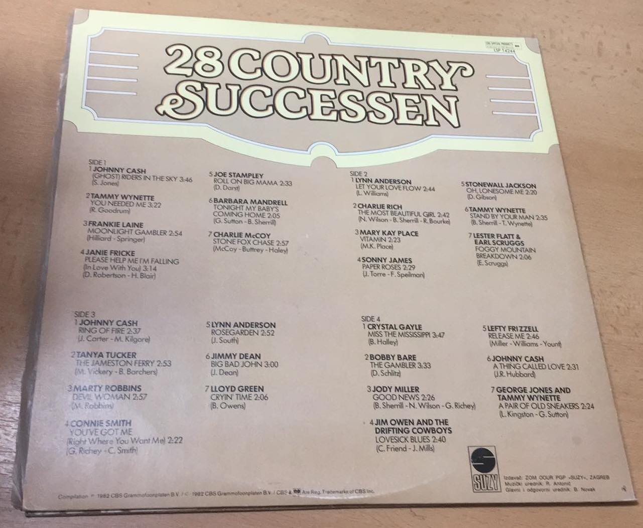 2 LP 28 COUNTRY SUCCESSEN
