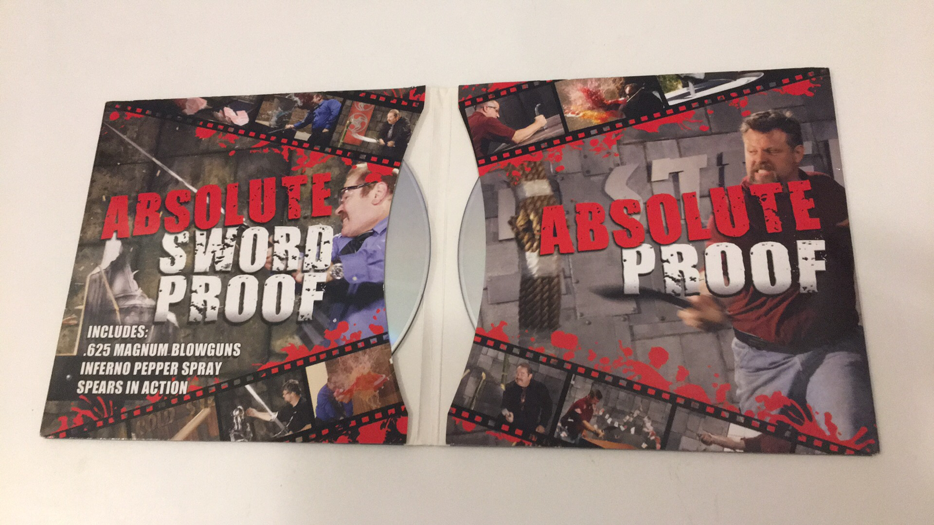 2 DVD GOLD STEEL ABSOLUTE PROOF