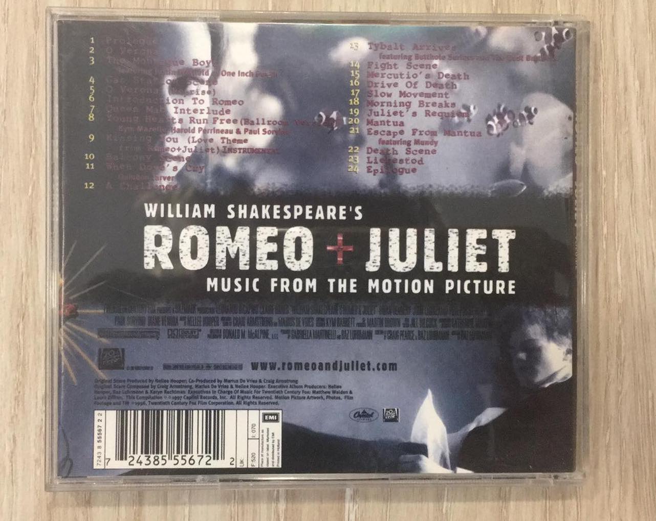 CD WILLIAM SHAKESPEARE'S - ROMEO AND JULIET