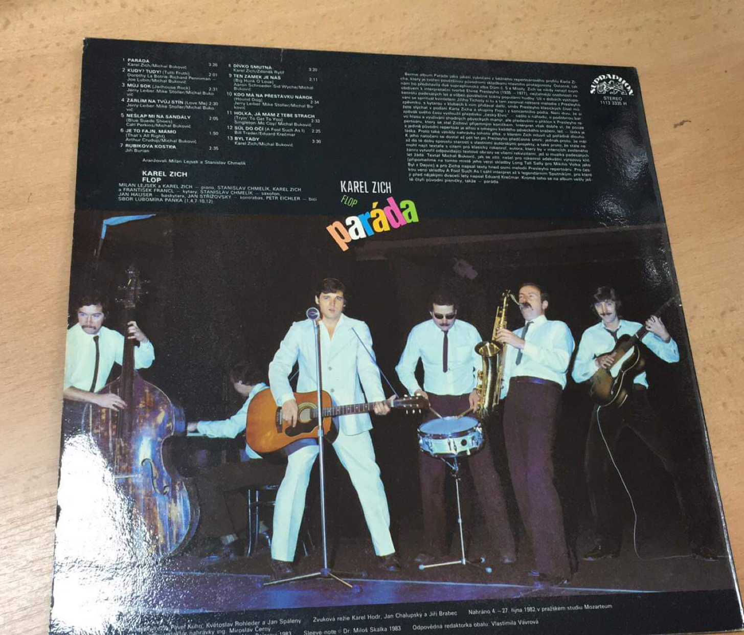LP KAREL ZICH - PARÁDA