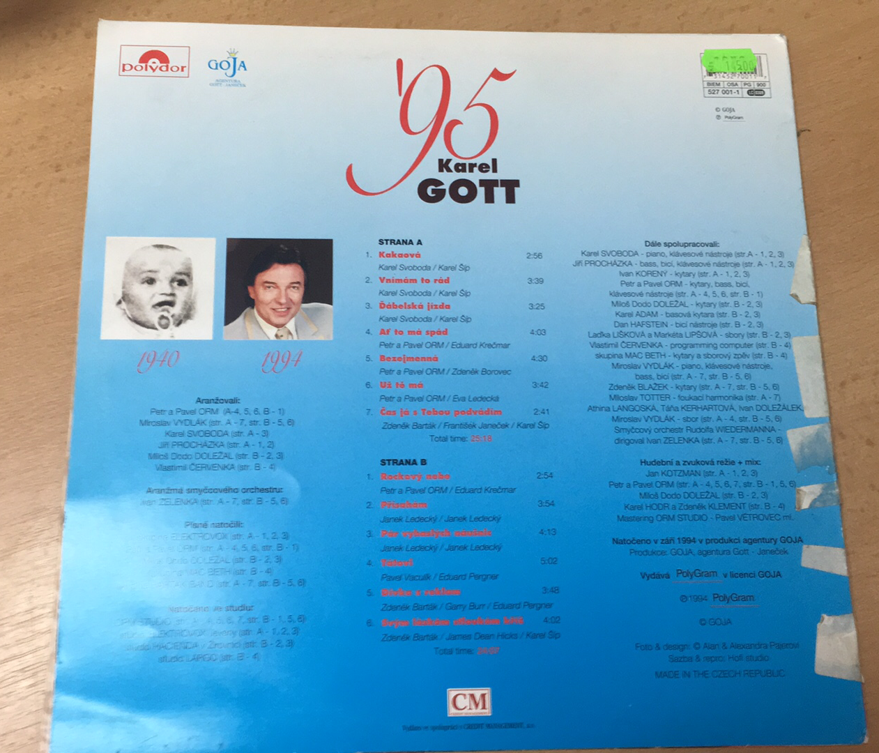 LP KAREL GOTT 95