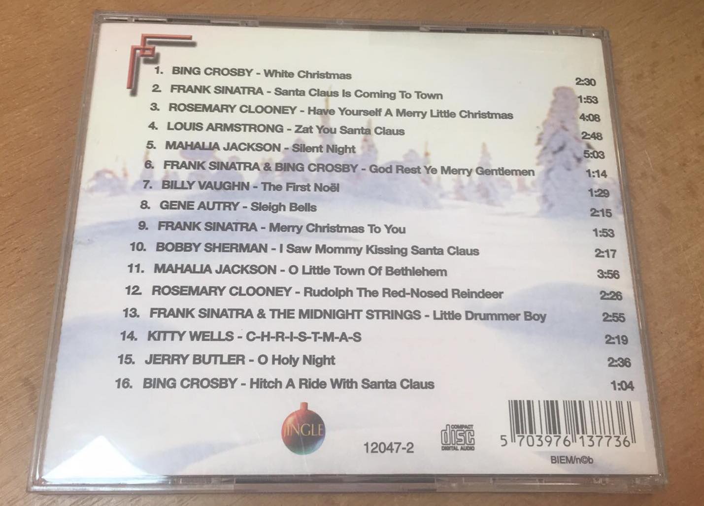 CD BING CROSBY - WHITE CHRISTMAS