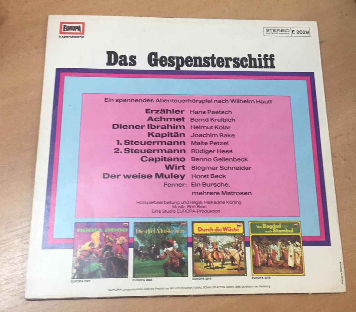 LP DAS GESPENSTERSCHIFF