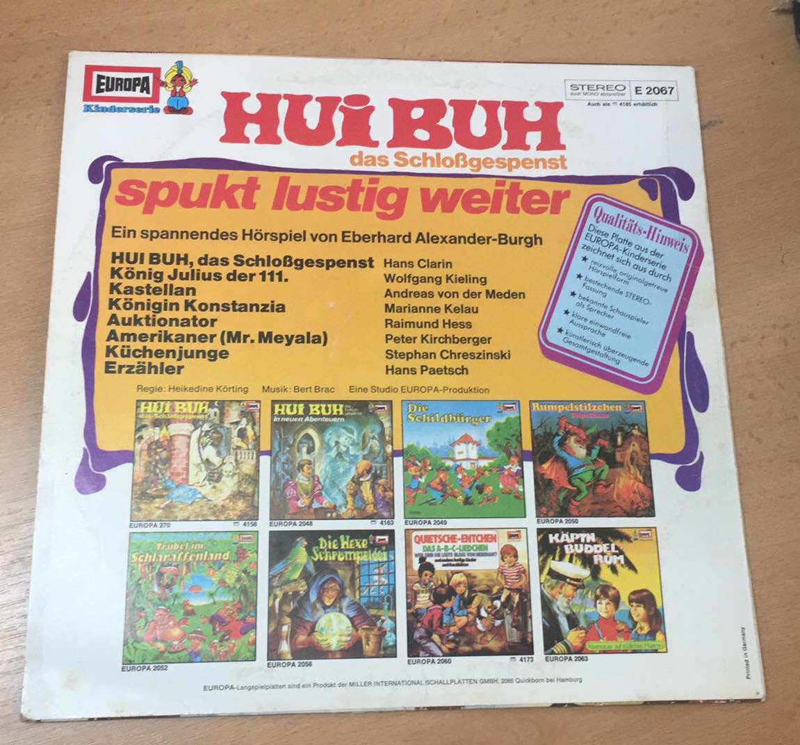 LP LP HUI BUH SPUKT LUSTIG WEITER