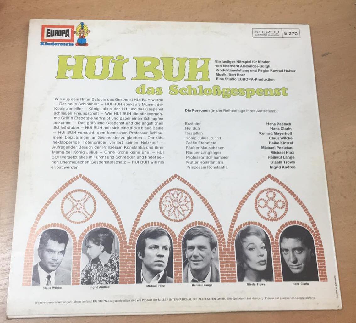 LP HUI BUH DAS SCHLOSSGESPENST