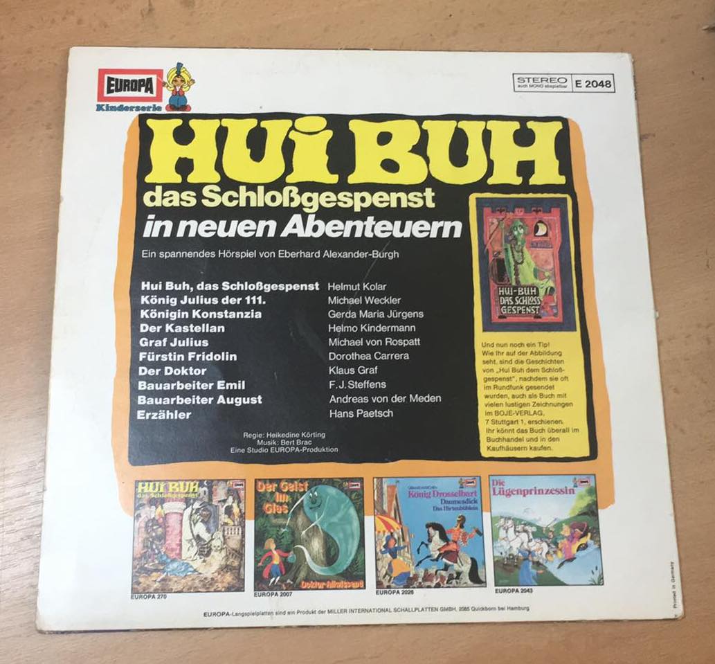 LP HUI BUH IN NEUEN ABENTEUERN
