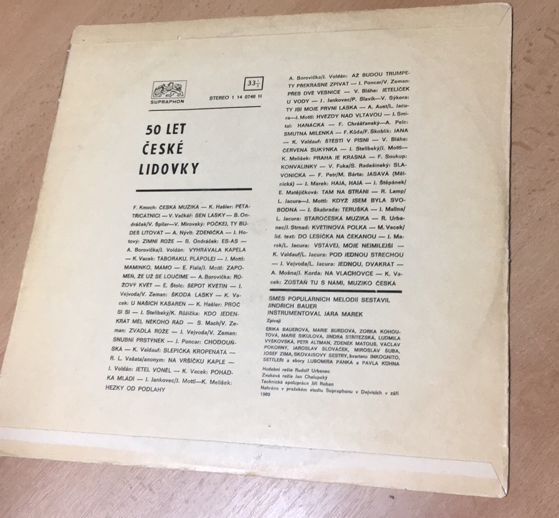 LP 50 LET LIDOVÉ HUDBY