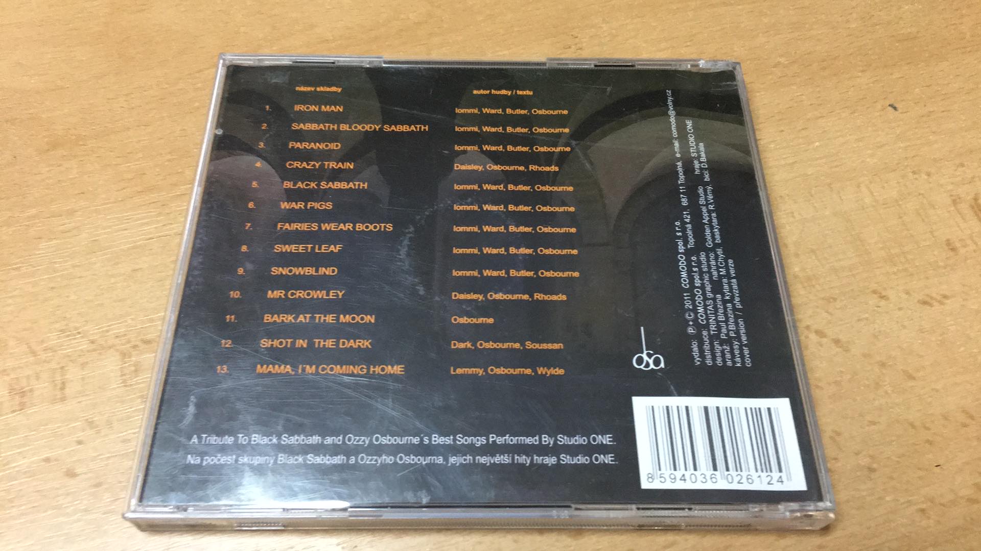 CD BLACK SABBATH & OZZY OSBOURNE - GREATEST HITS | Antikvariát u Brouků ...