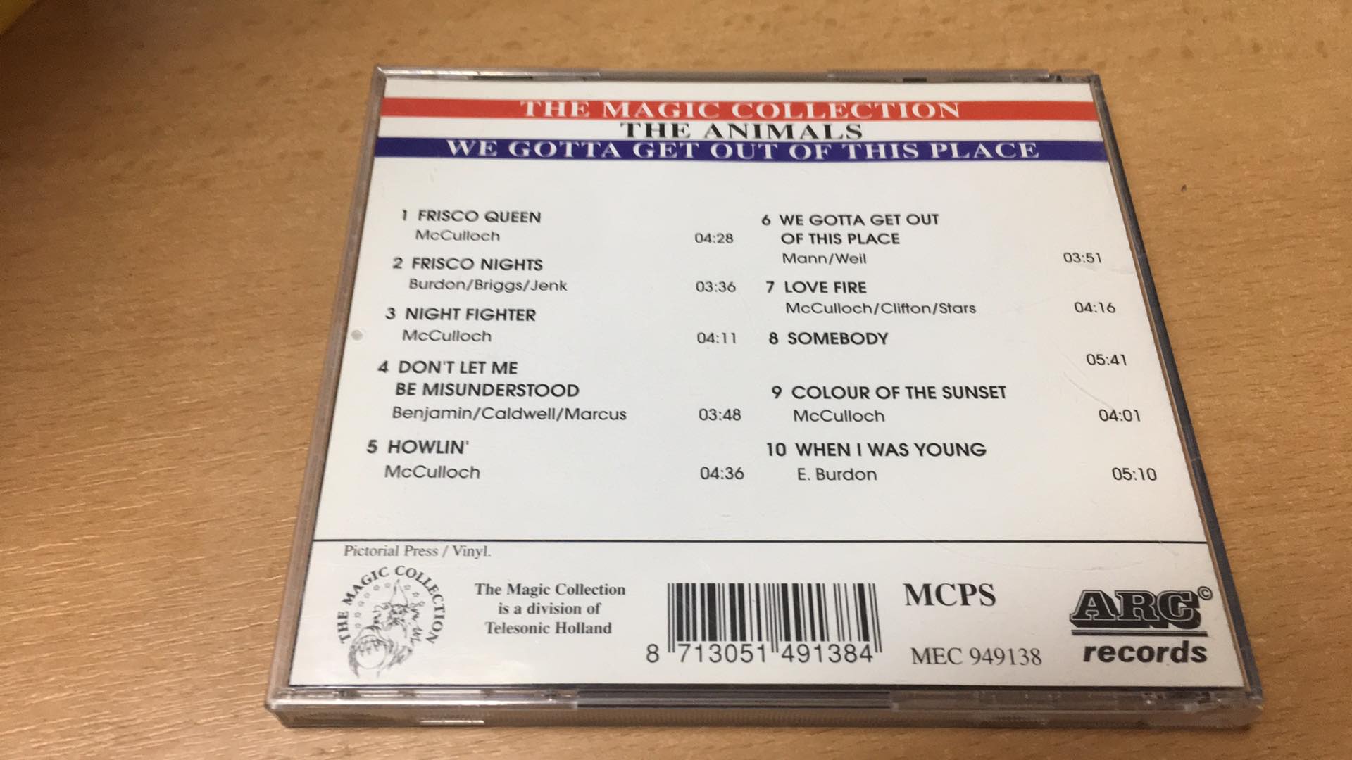 CD THE ANIMALS - THE MAGIC COLLECTION