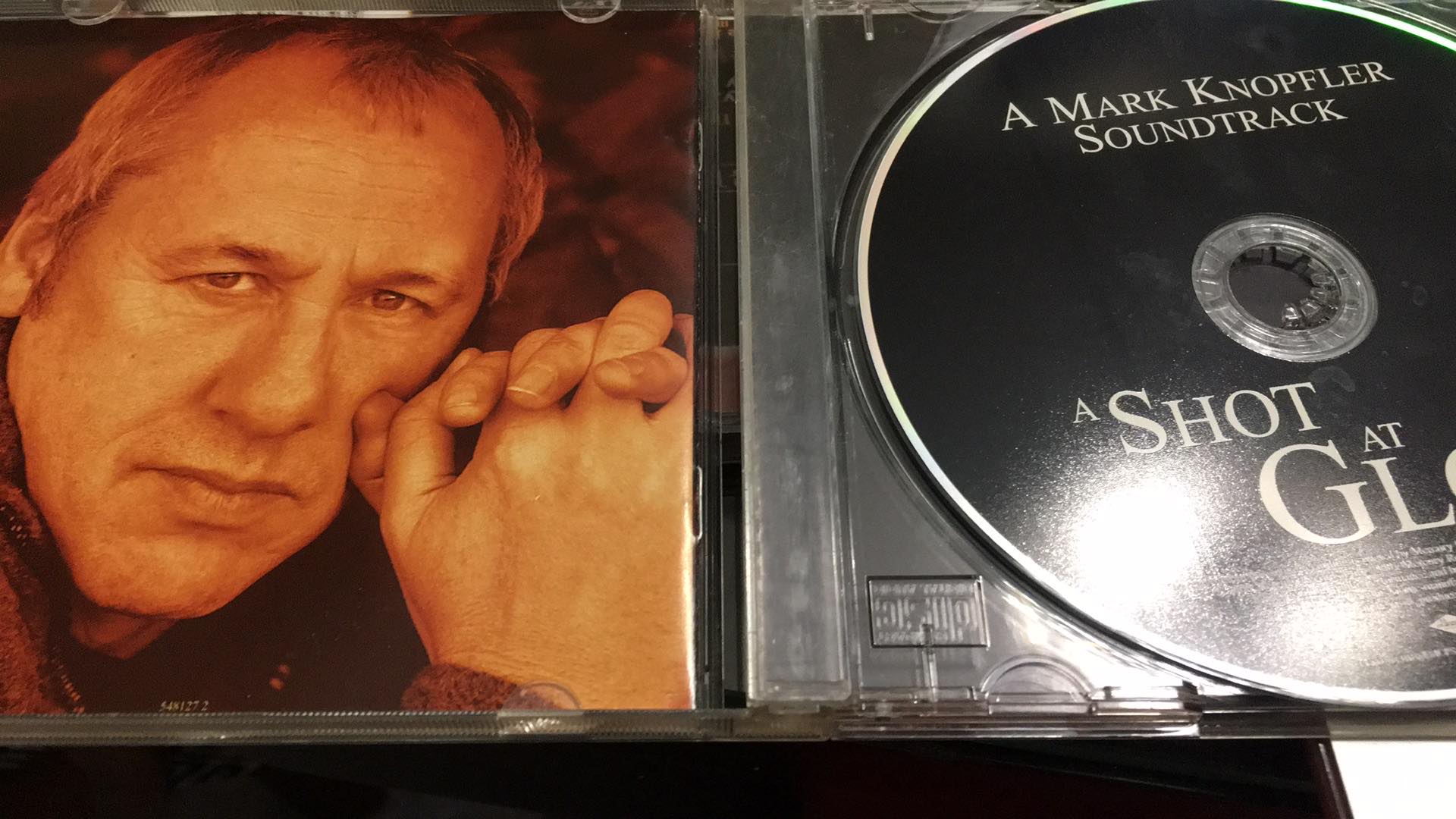 CD A MARK KNOPFLER SOUNDTRACK A SHOT AT GLORY