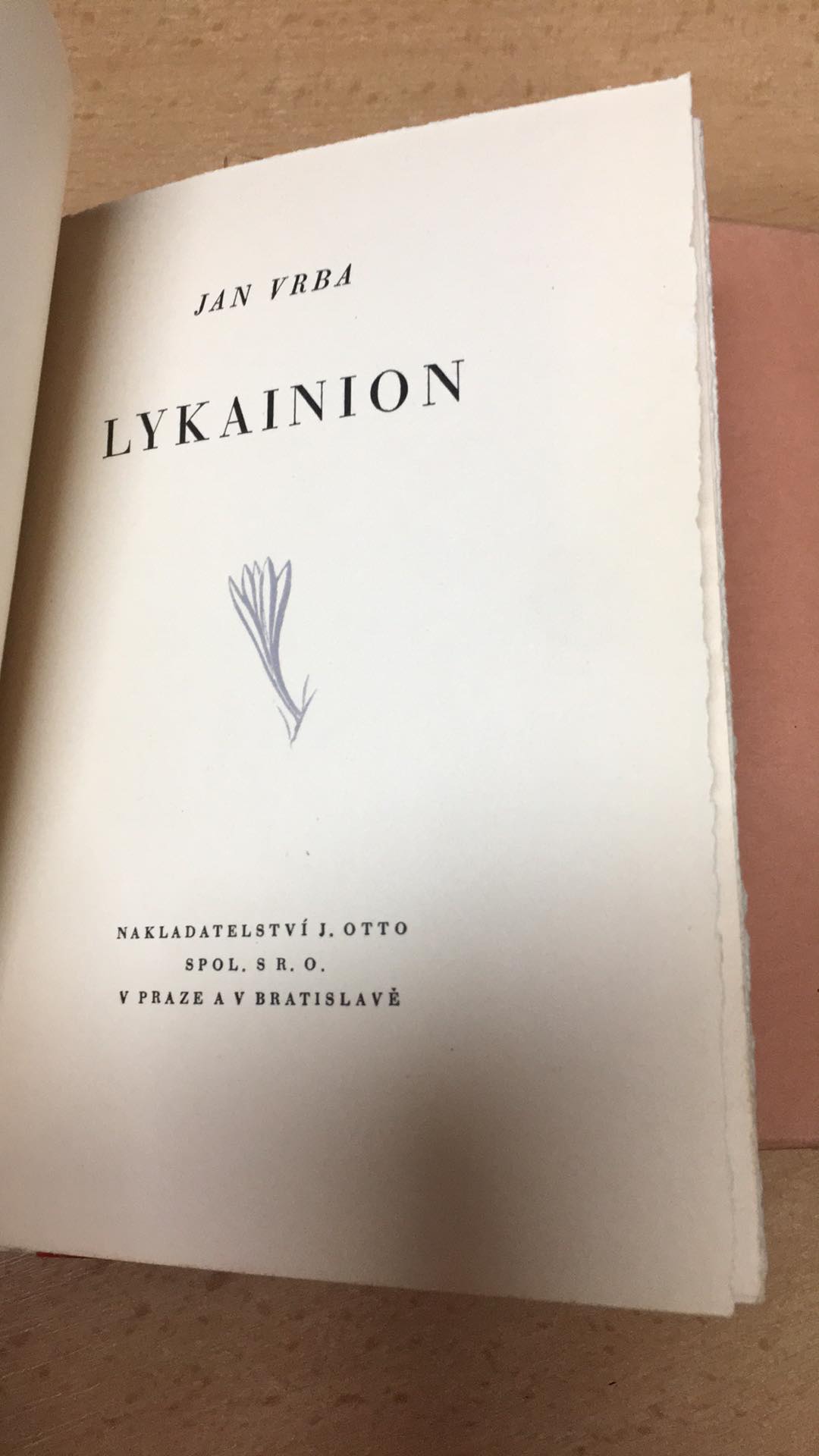 JAN VRBA - LYKAINION